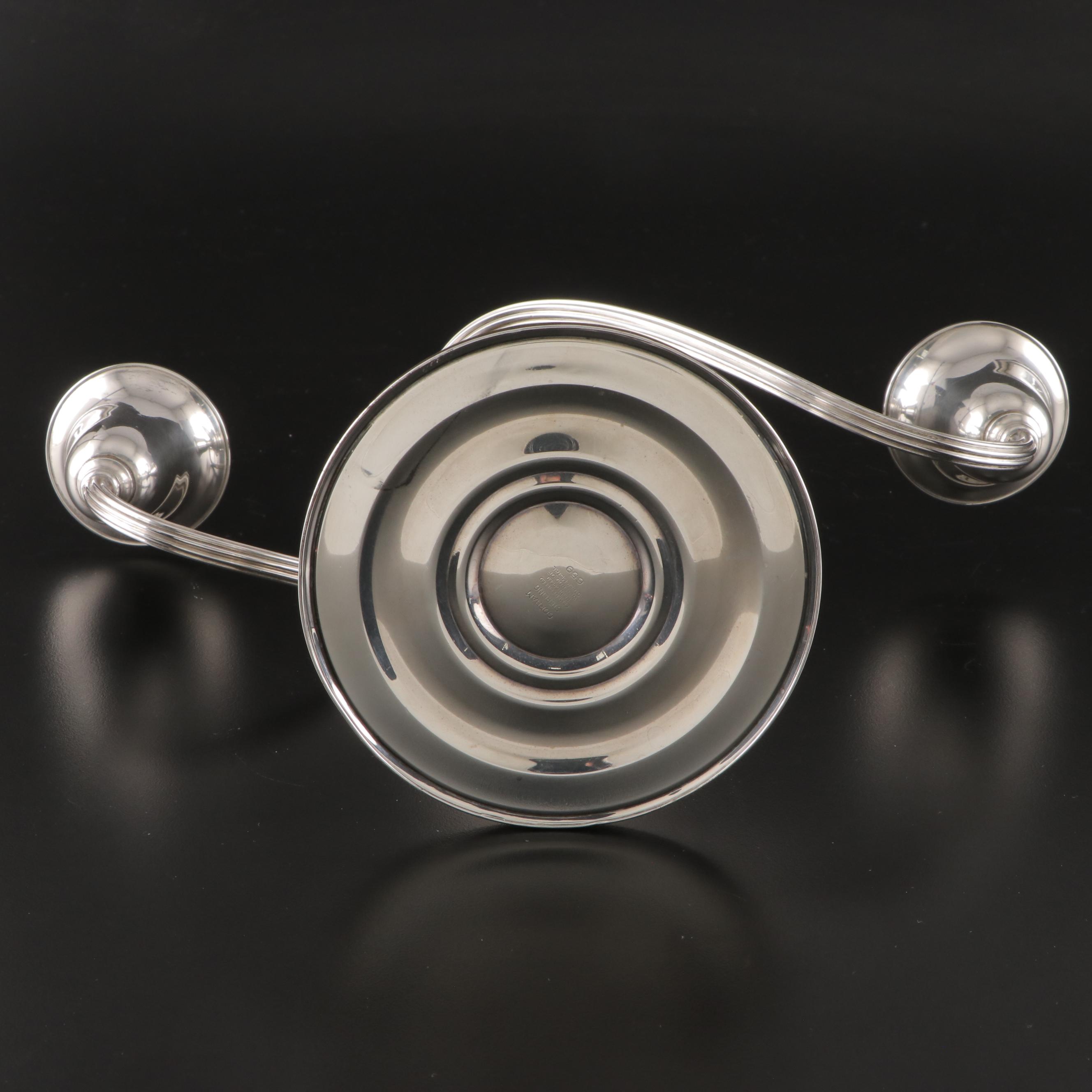 Gorham "Pilgrim" Weighted Sterling Silver Convertible Candelabra