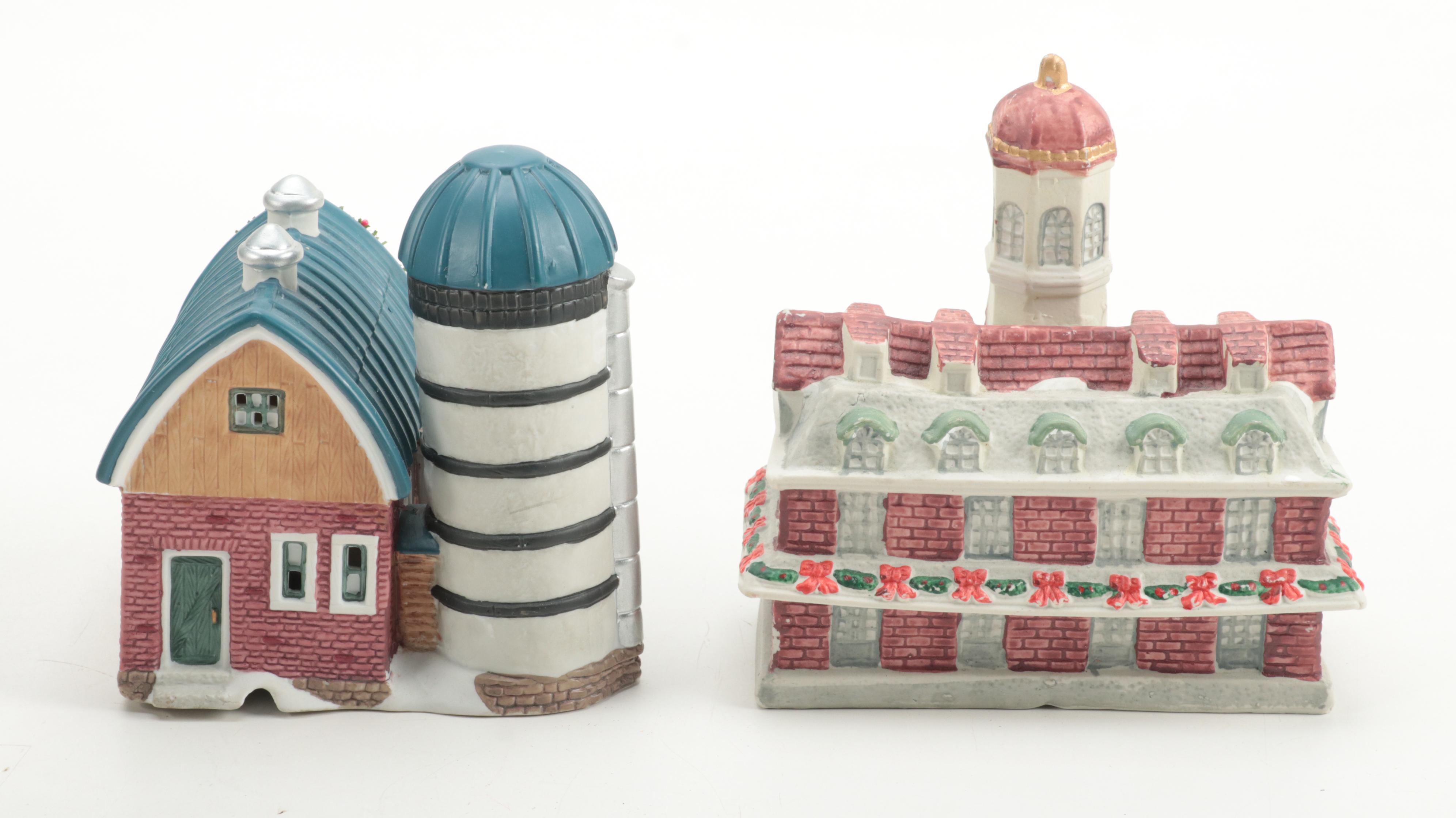 Christmas Valley Main Street Collection and More Seasonal Building Figurines