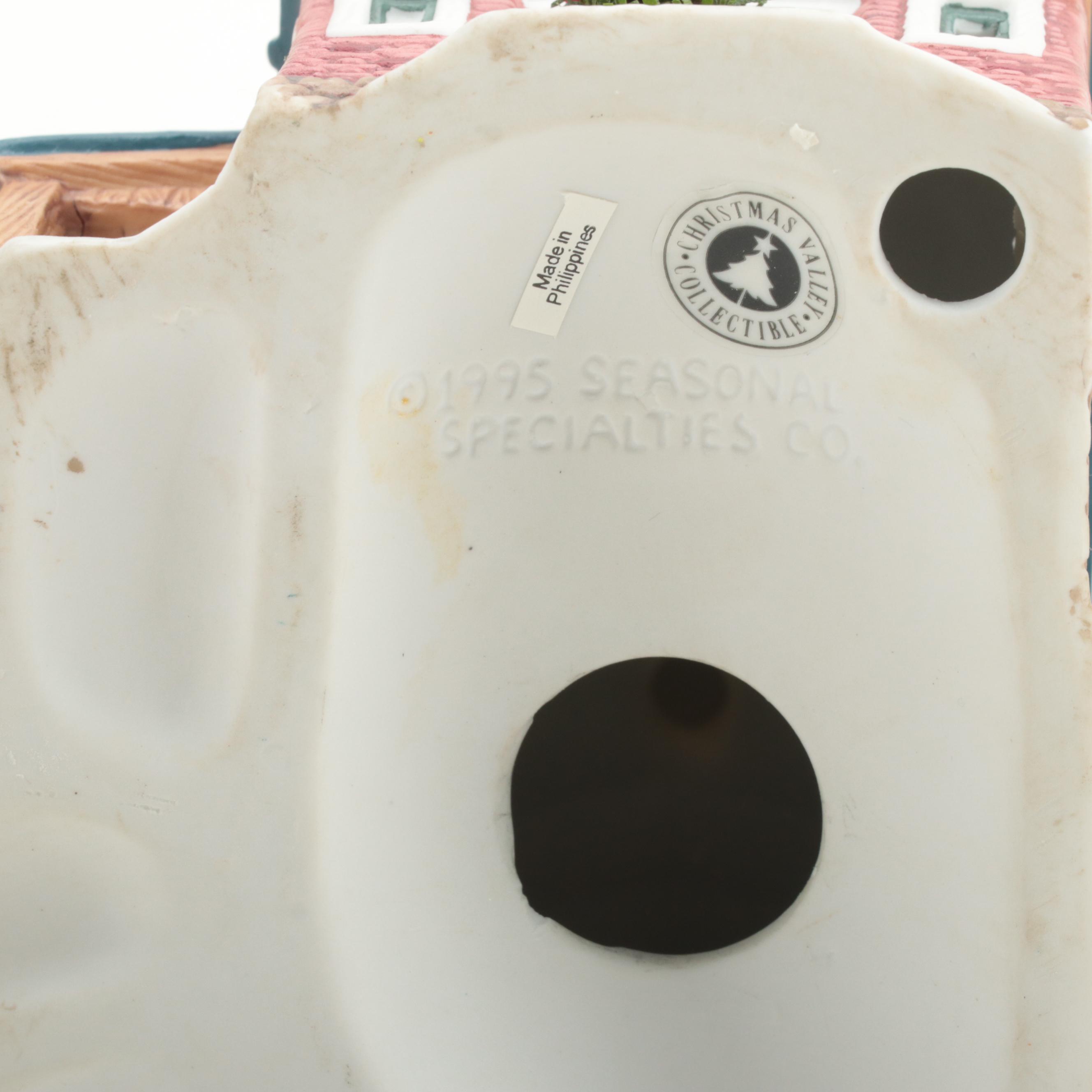 Christmas Valley Main Street Collection and More Seasonal Building Figurines