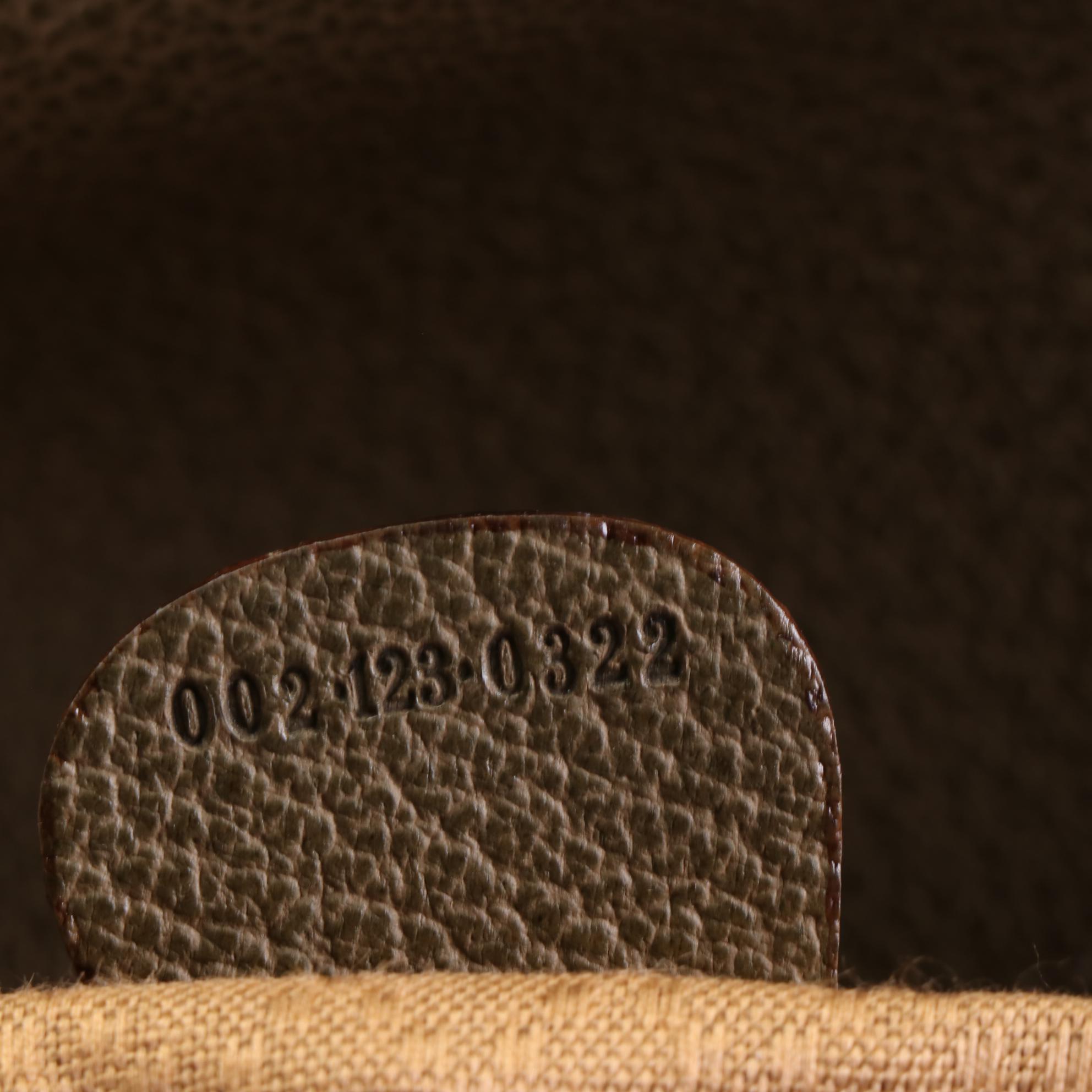 Gucci Bamboo Handle Bag in Suede and Leather