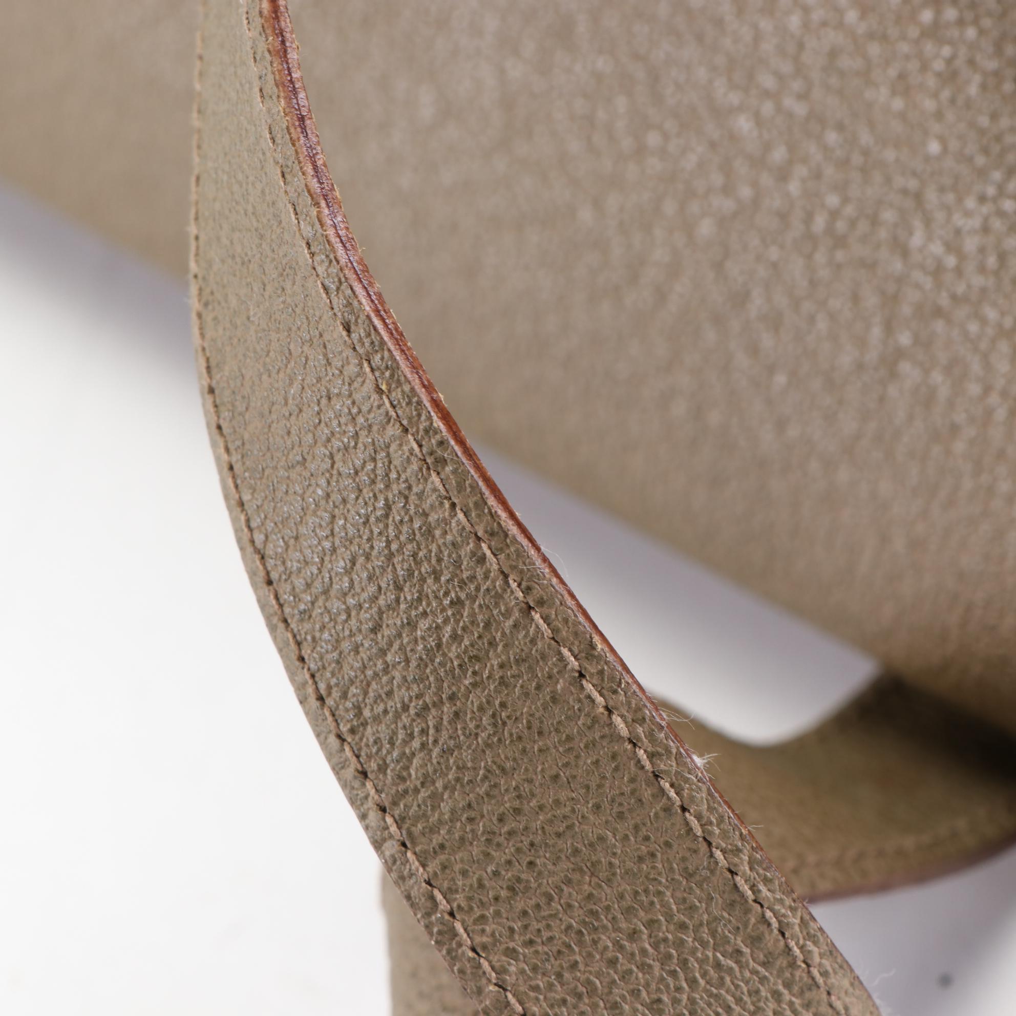 Gucci Bamboo Handle Bag in Suede and Leather