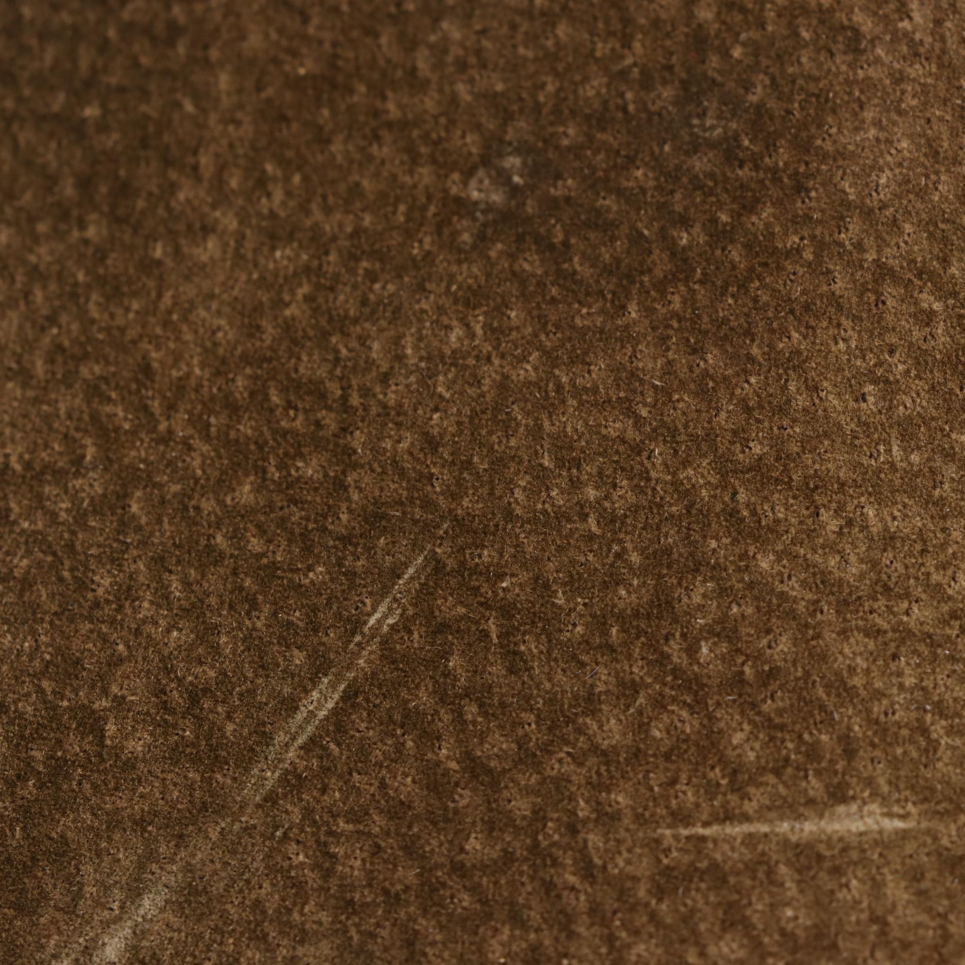 Gucci Bamboo Handle Bag in Suede and Leather