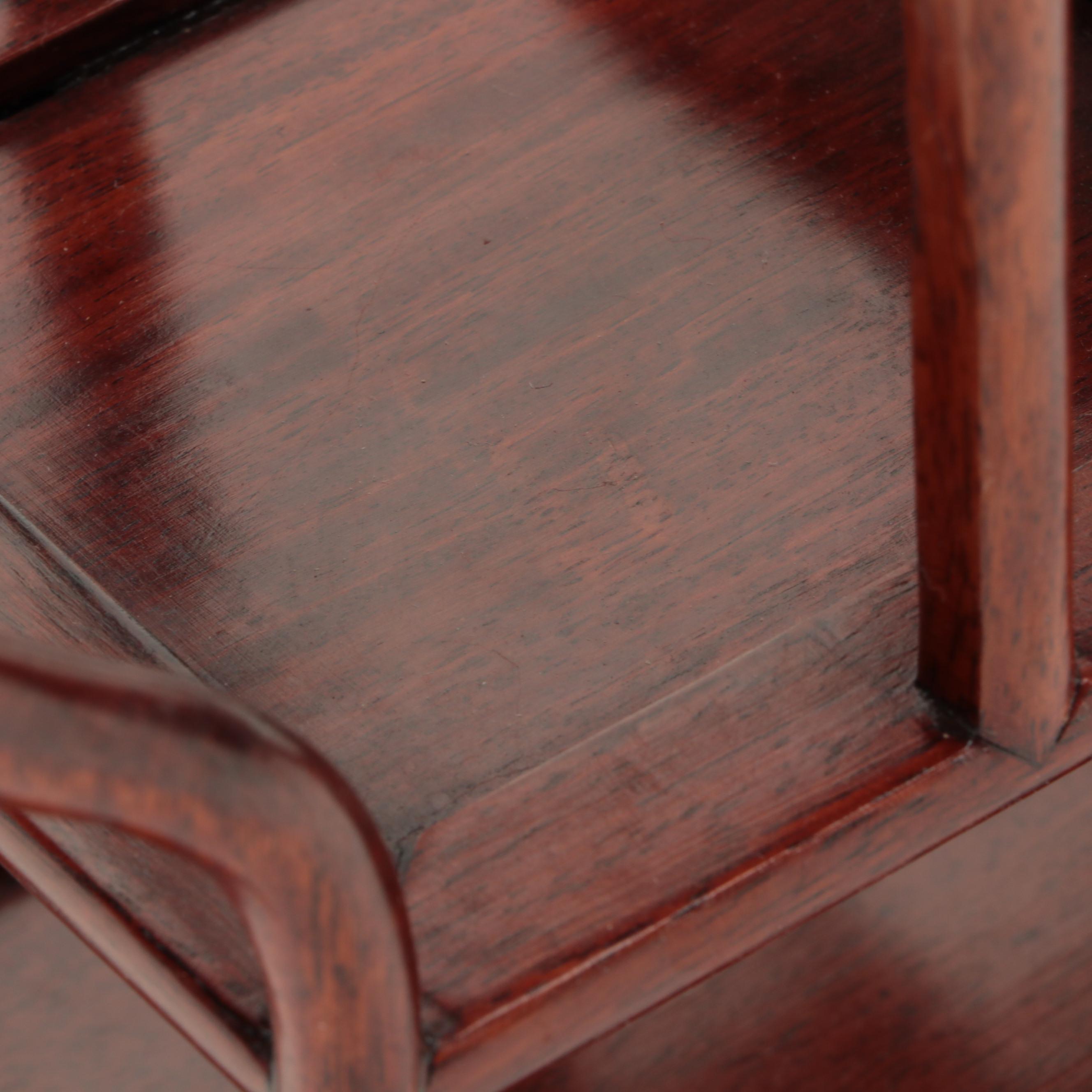 Chinese Rosewood Whatnot Shelf