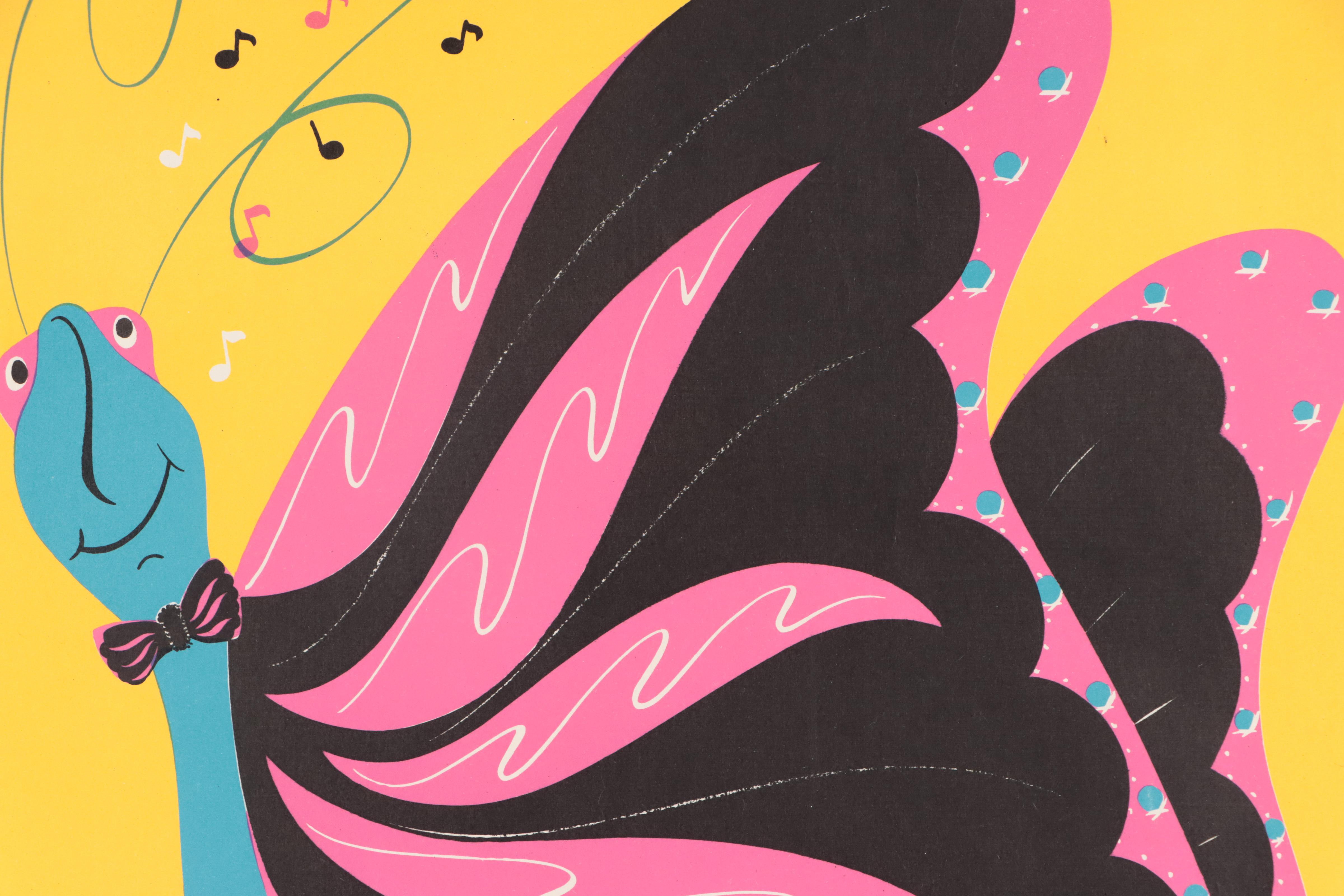 Lithograph Poster After Max Dufour "Loterie Nationale"