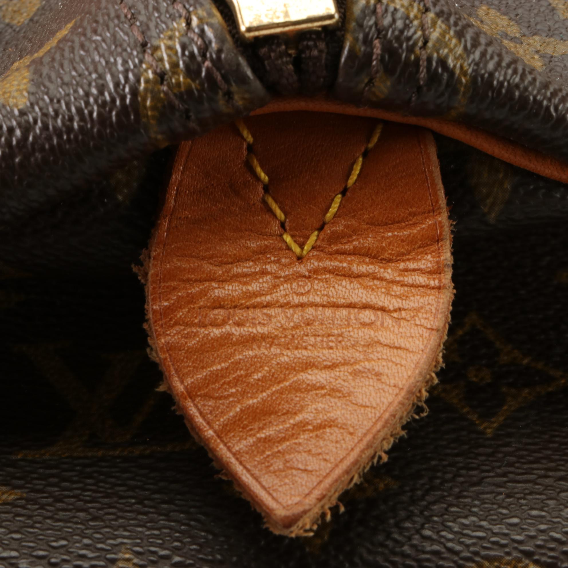 Louis Vuitton Keepall 55 in Monogram Canvas and Vachetta Leather