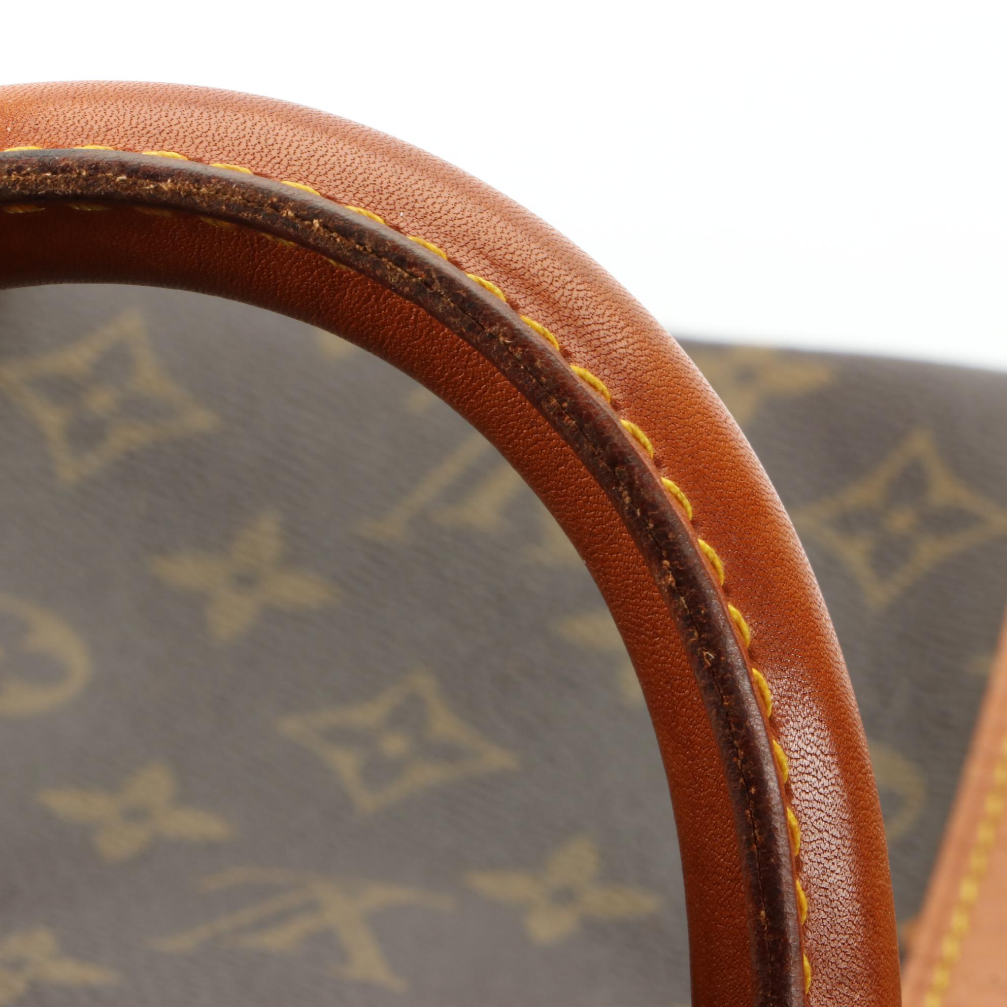 Louis Vuitton Keepall 55 in Monogram Canvas and Vachetta Leather