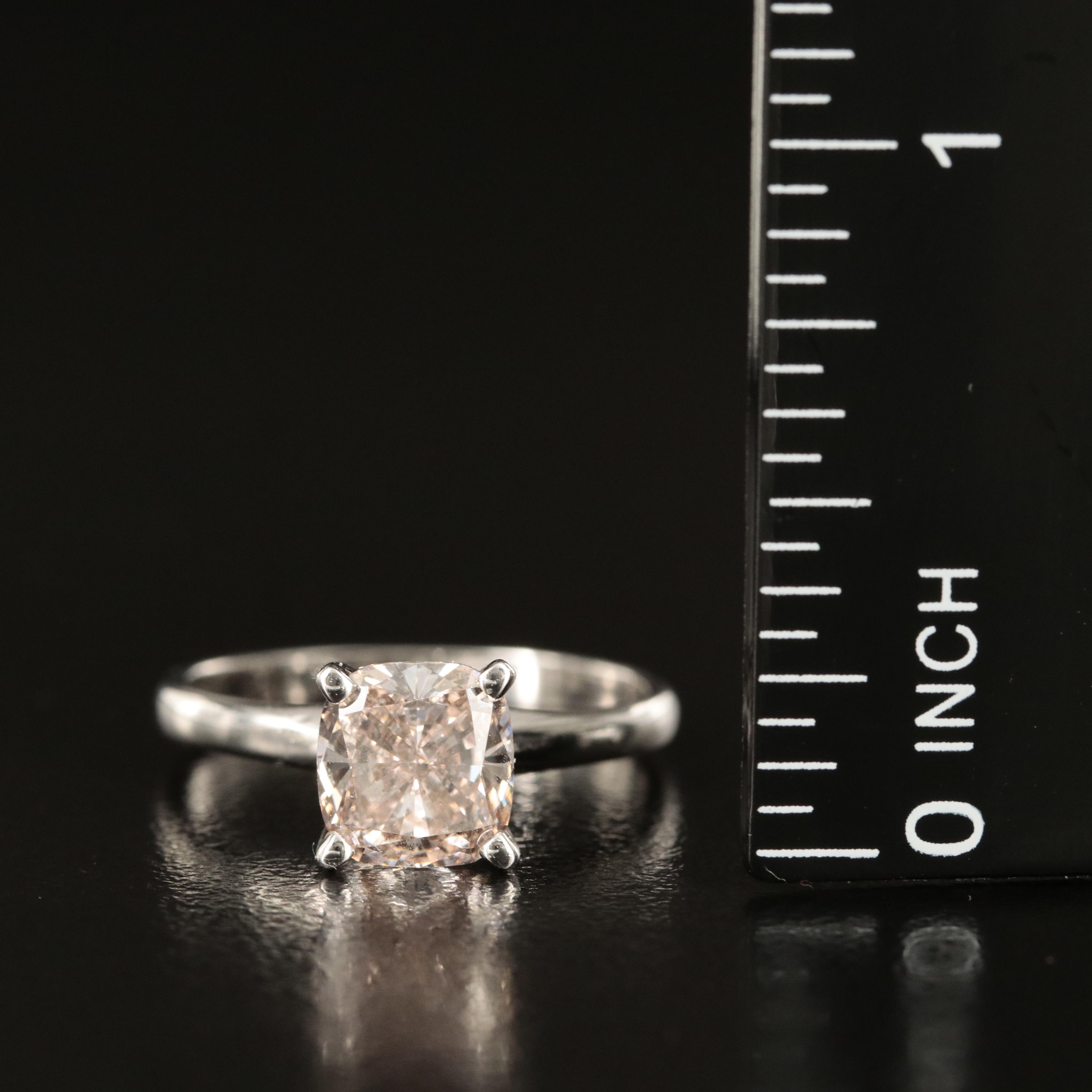 14K 1.96 CT Lab Grown Diamond Ring