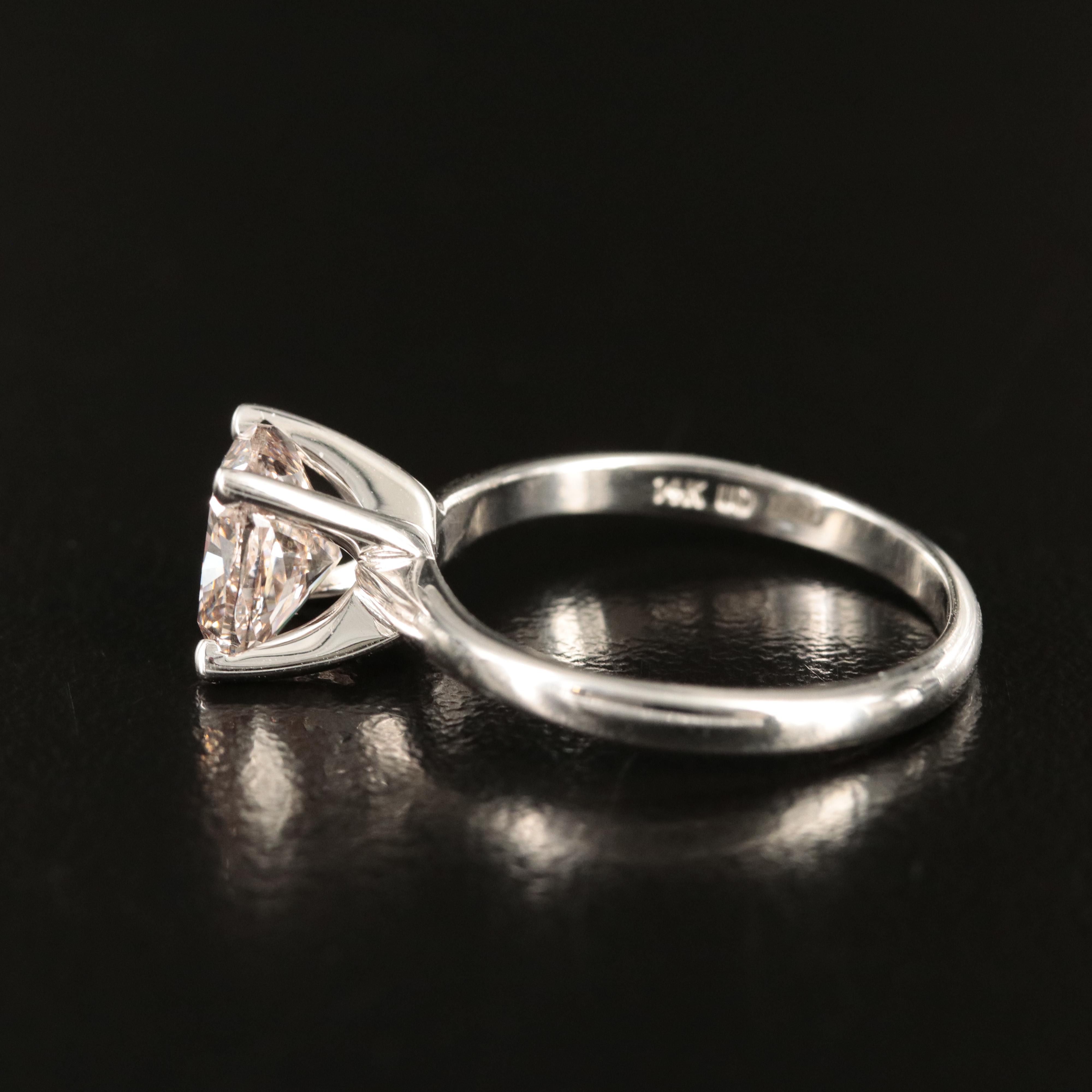 14K 1.96 CT Lab Grown Diamond Ring