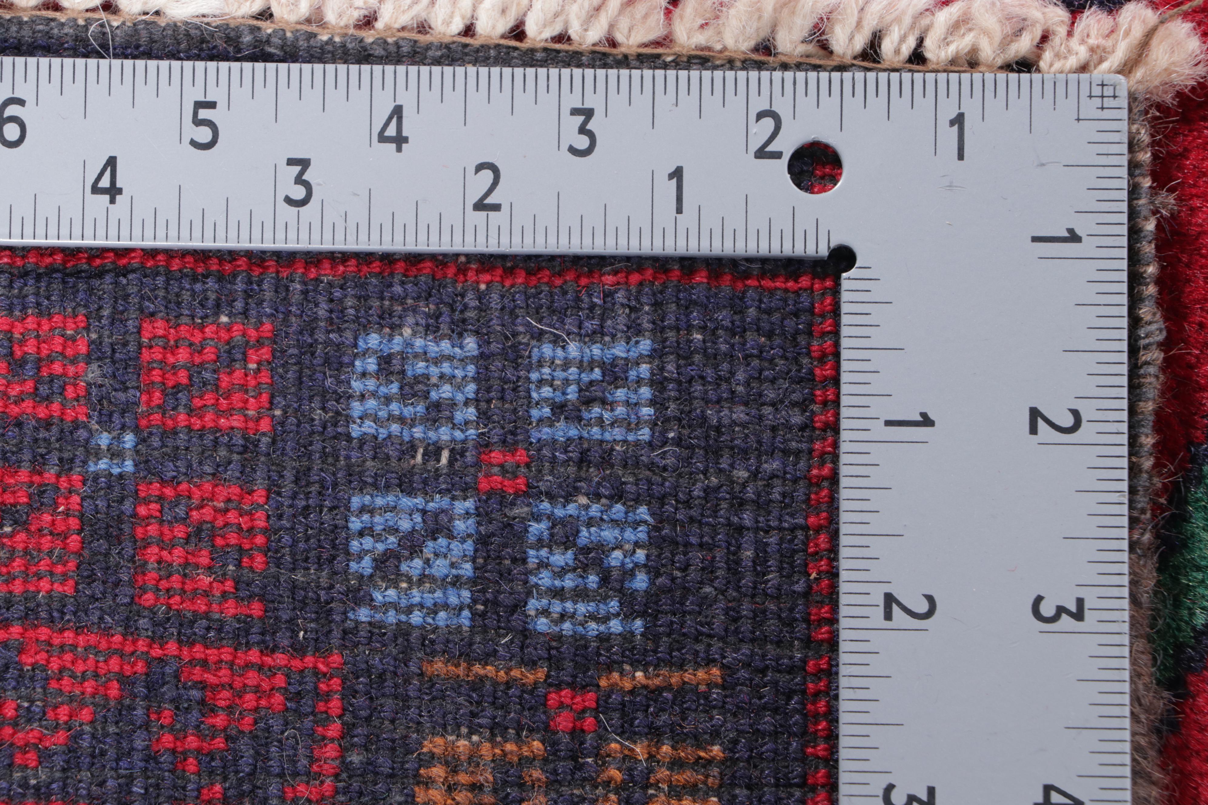 2'10 x 4'11 Hand-Knotted Afghan Taimani Accent Rug