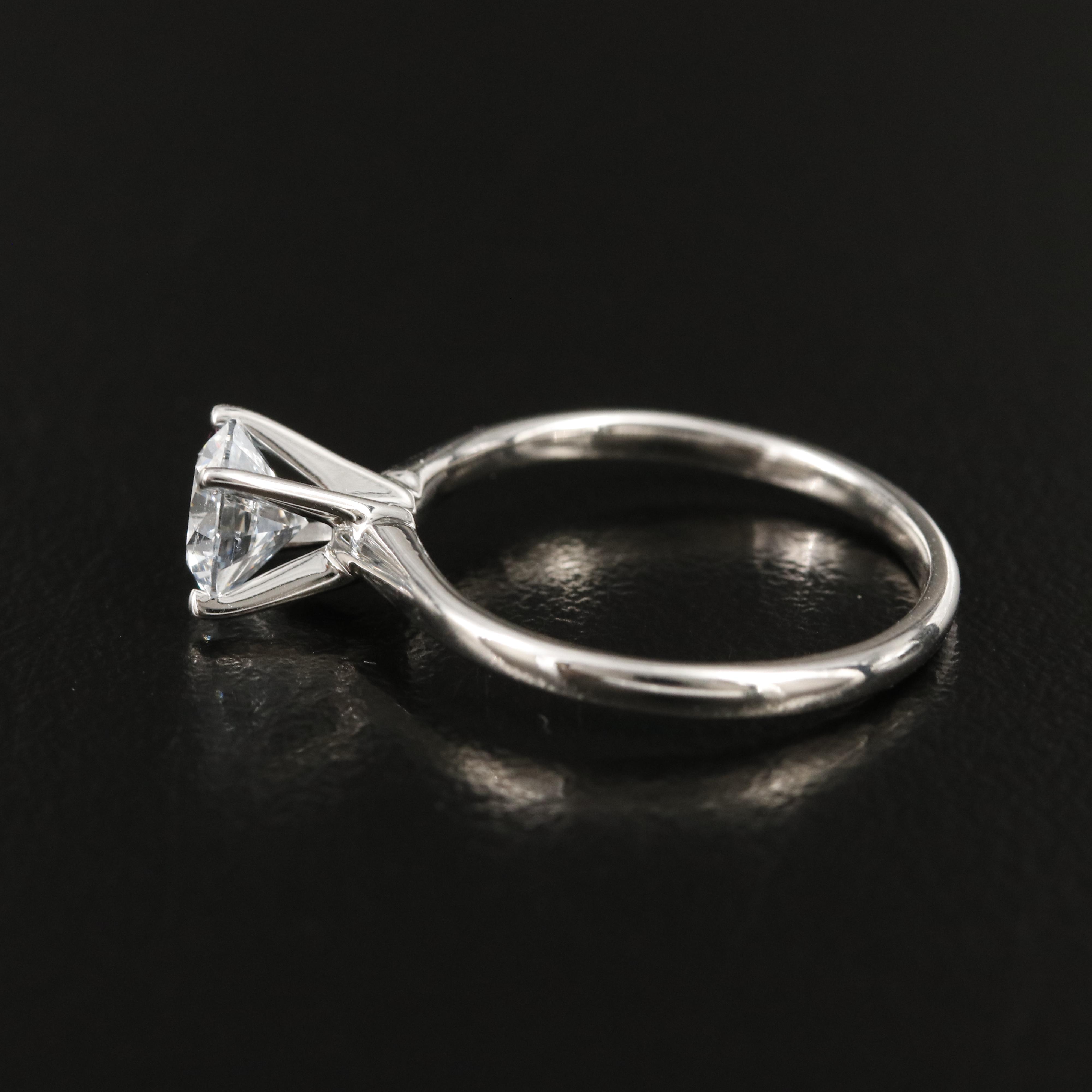 14K 1.01 CT Lab Grown Diamond Ring