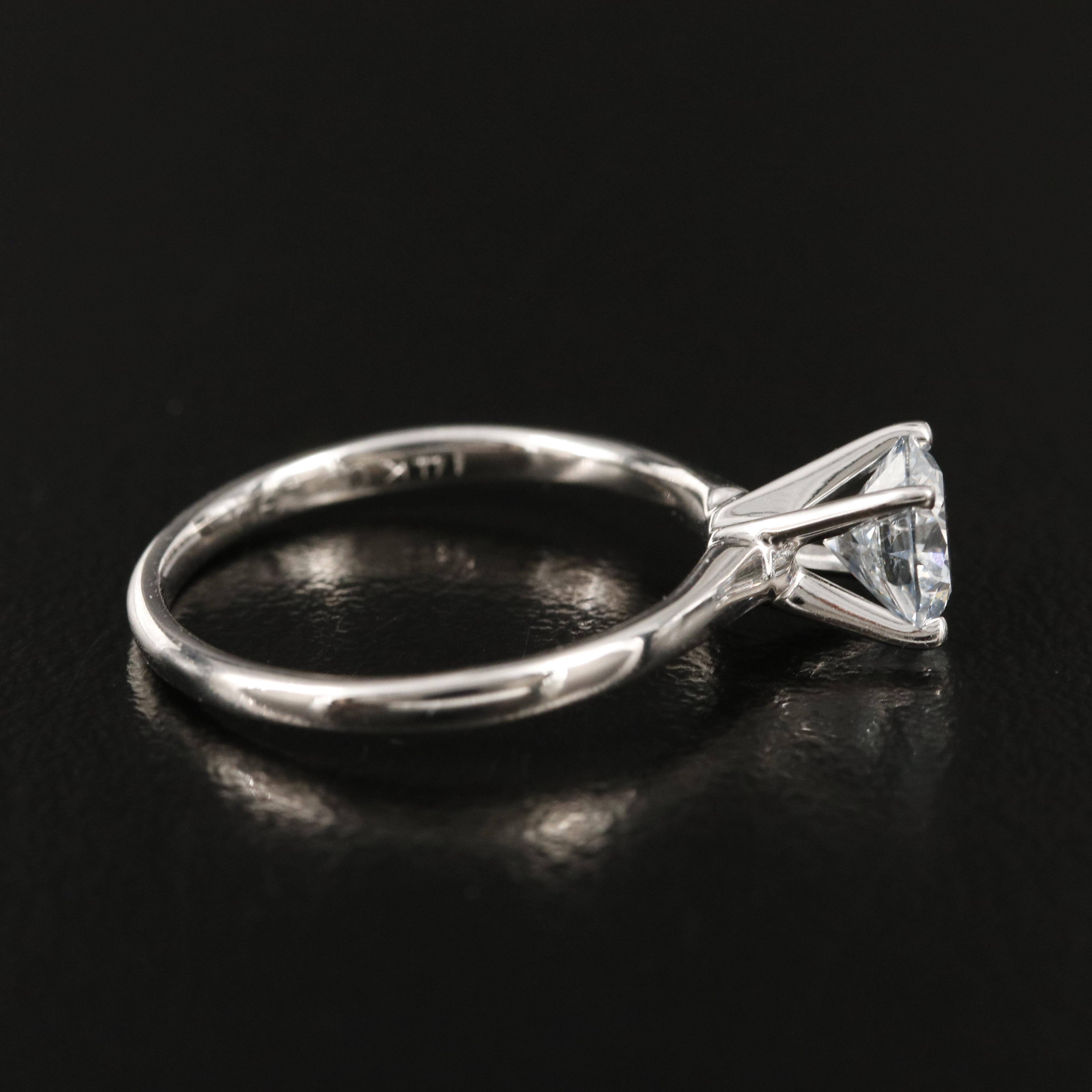 14K 1.01 CT Lab Grown Diamond Ring