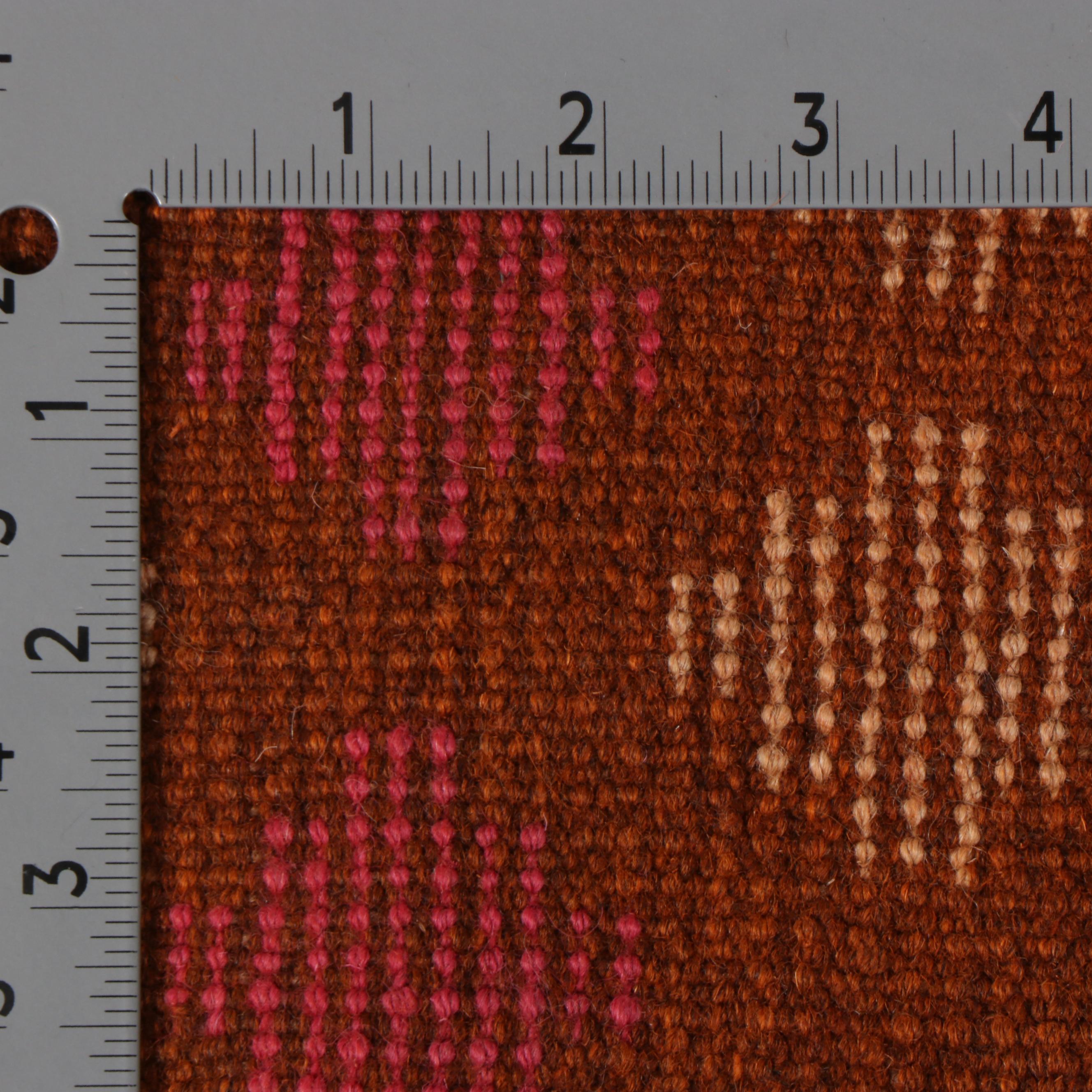 2'10 x 4'2 Hand-Knotted Persian Gabbeh Accent Rug