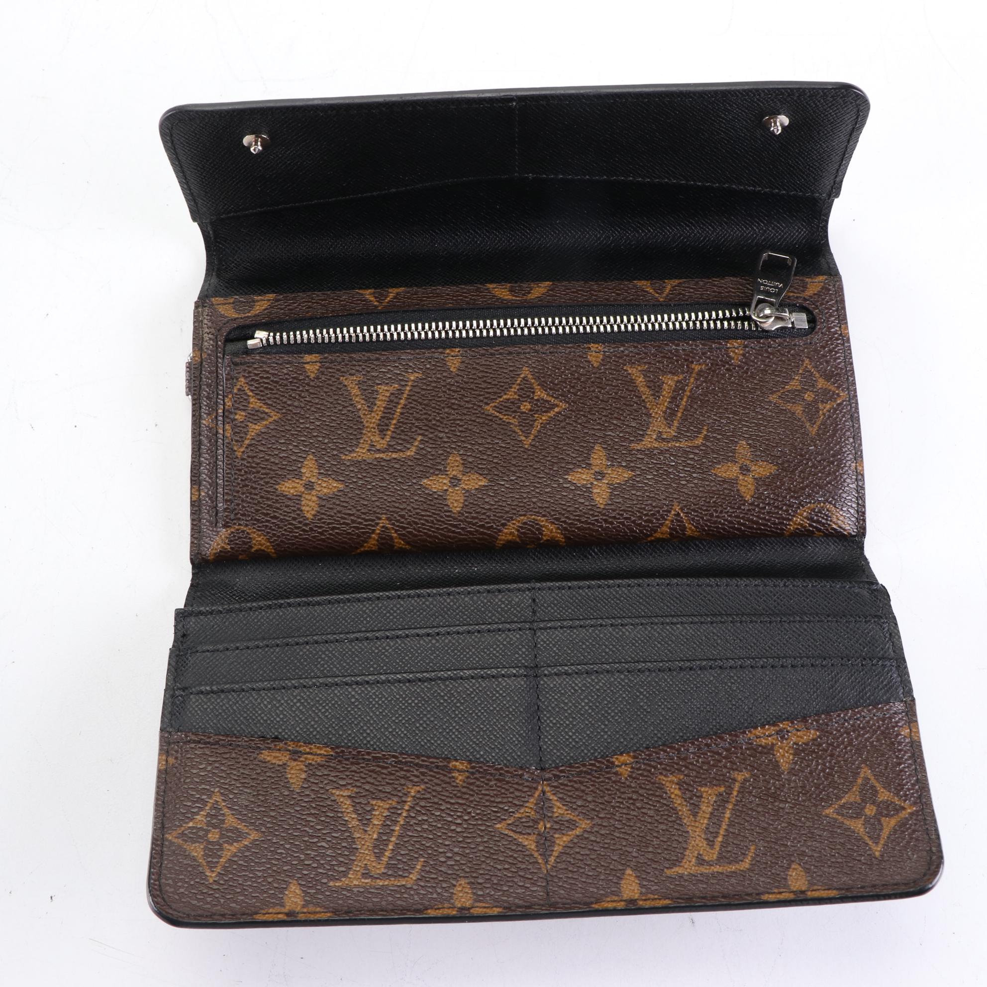 Louis Vuitton Portefeuille Accordeon Wallet in Monogram Canvas
