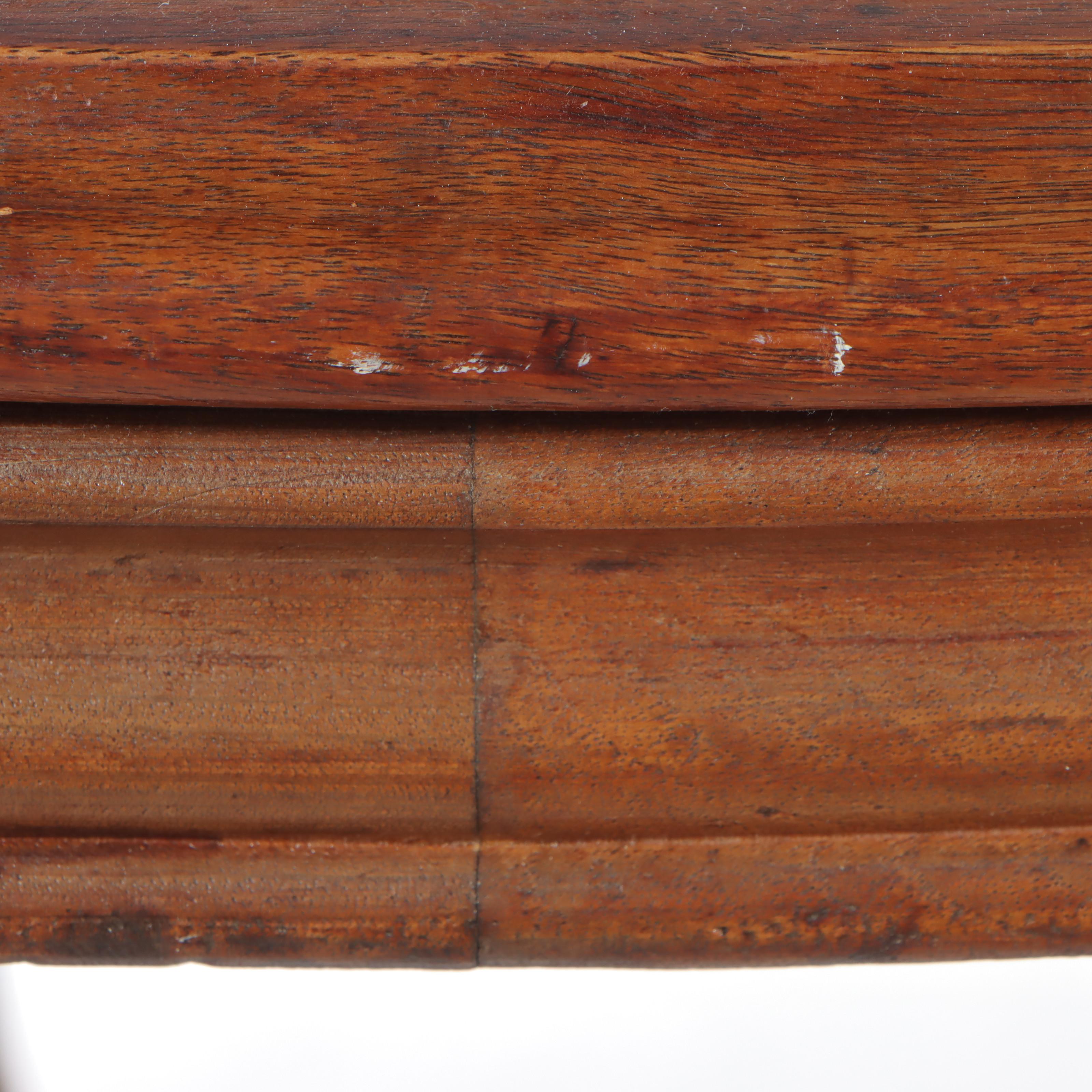 Victorian Walnut Side Table, Late 19th Century