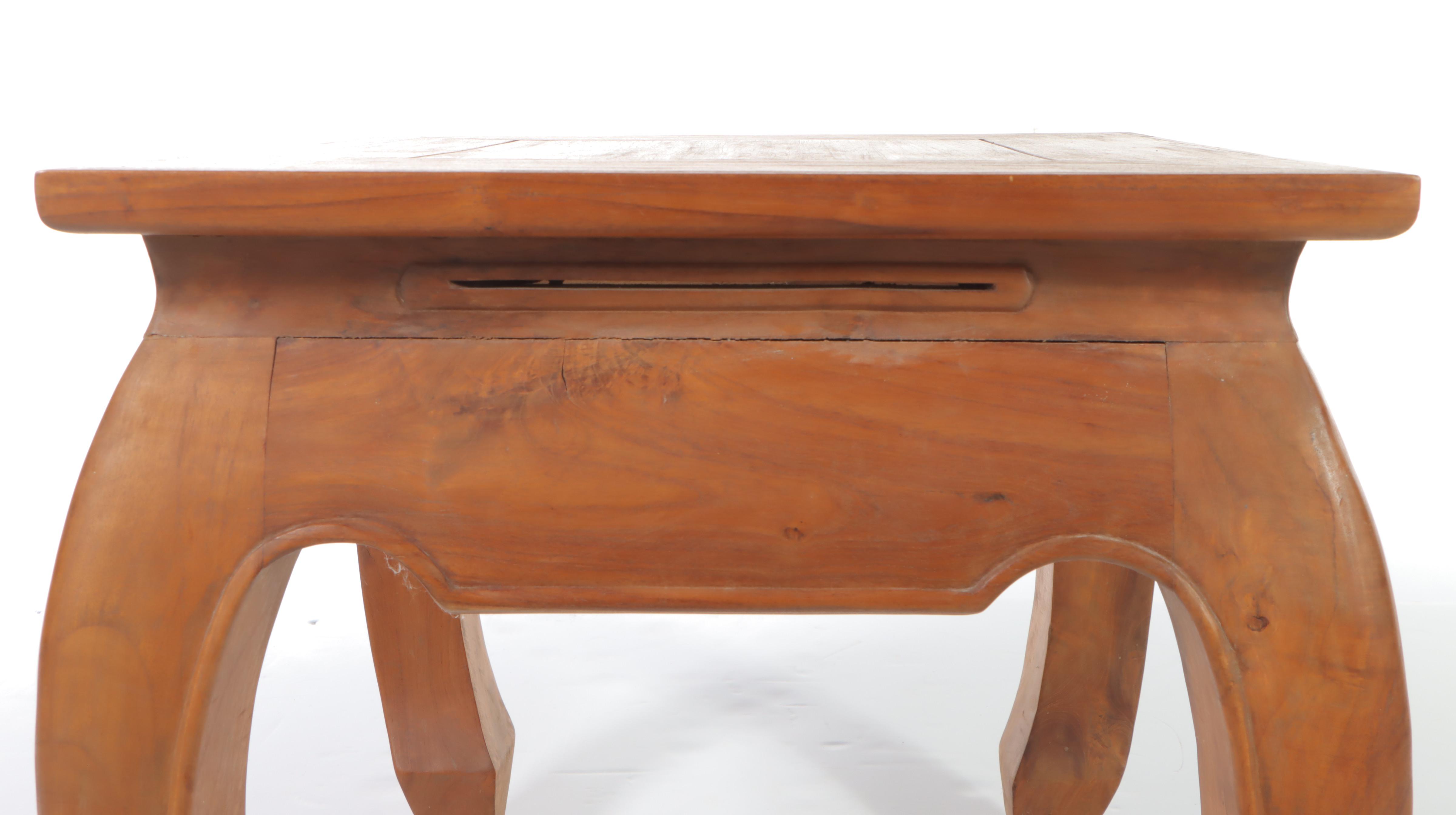Chinese Hardwood Side Table