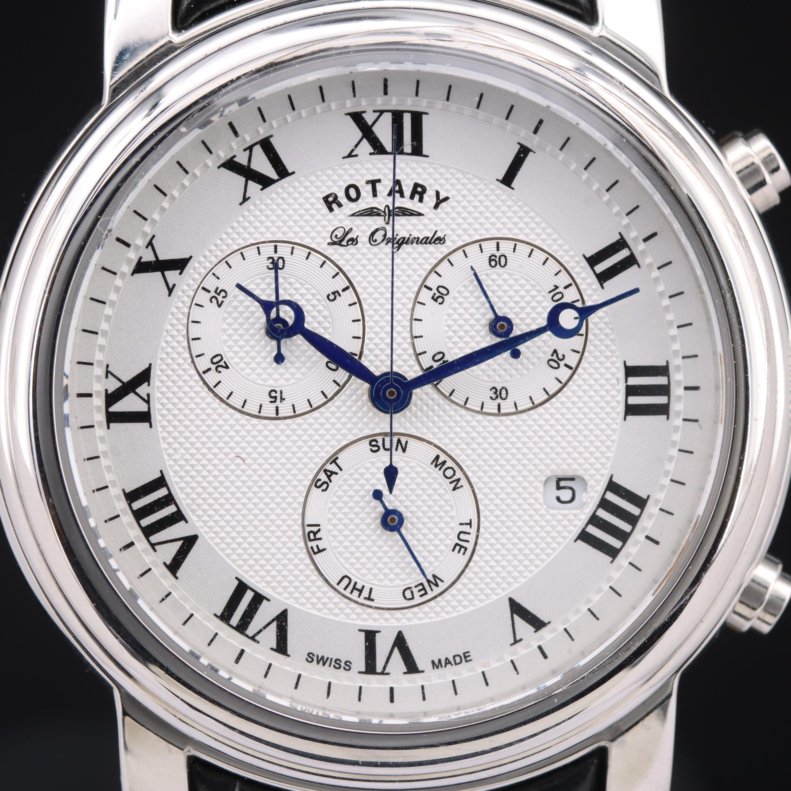 Rotary Les Original Swiss Chronograph Watch
