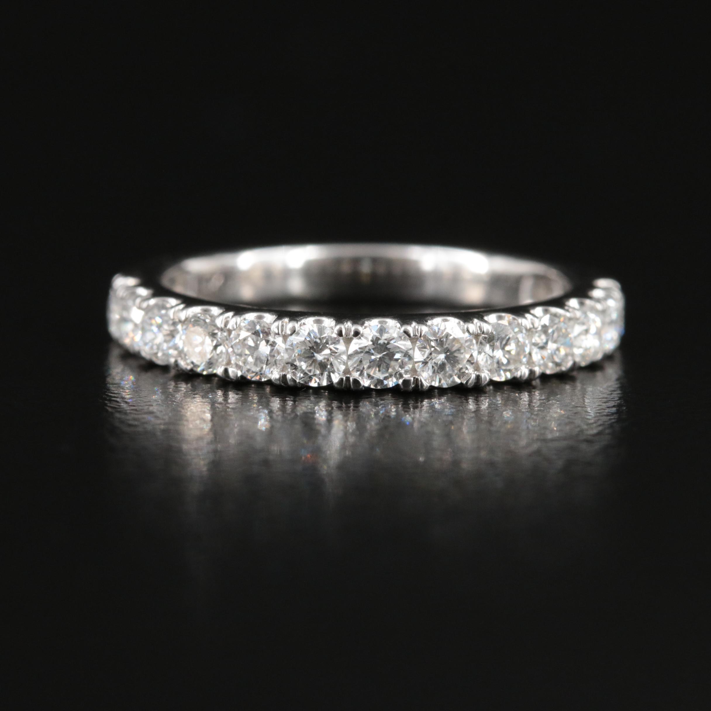 14K 0.87 CTW Lab Grown Diamond Band