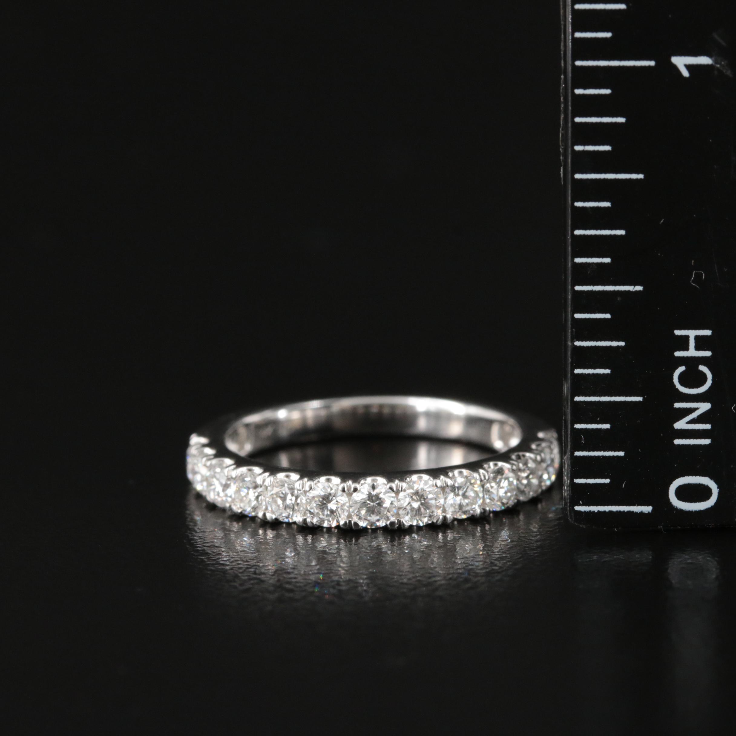 14K 0.87 CTW Lab Grown Diamond Band