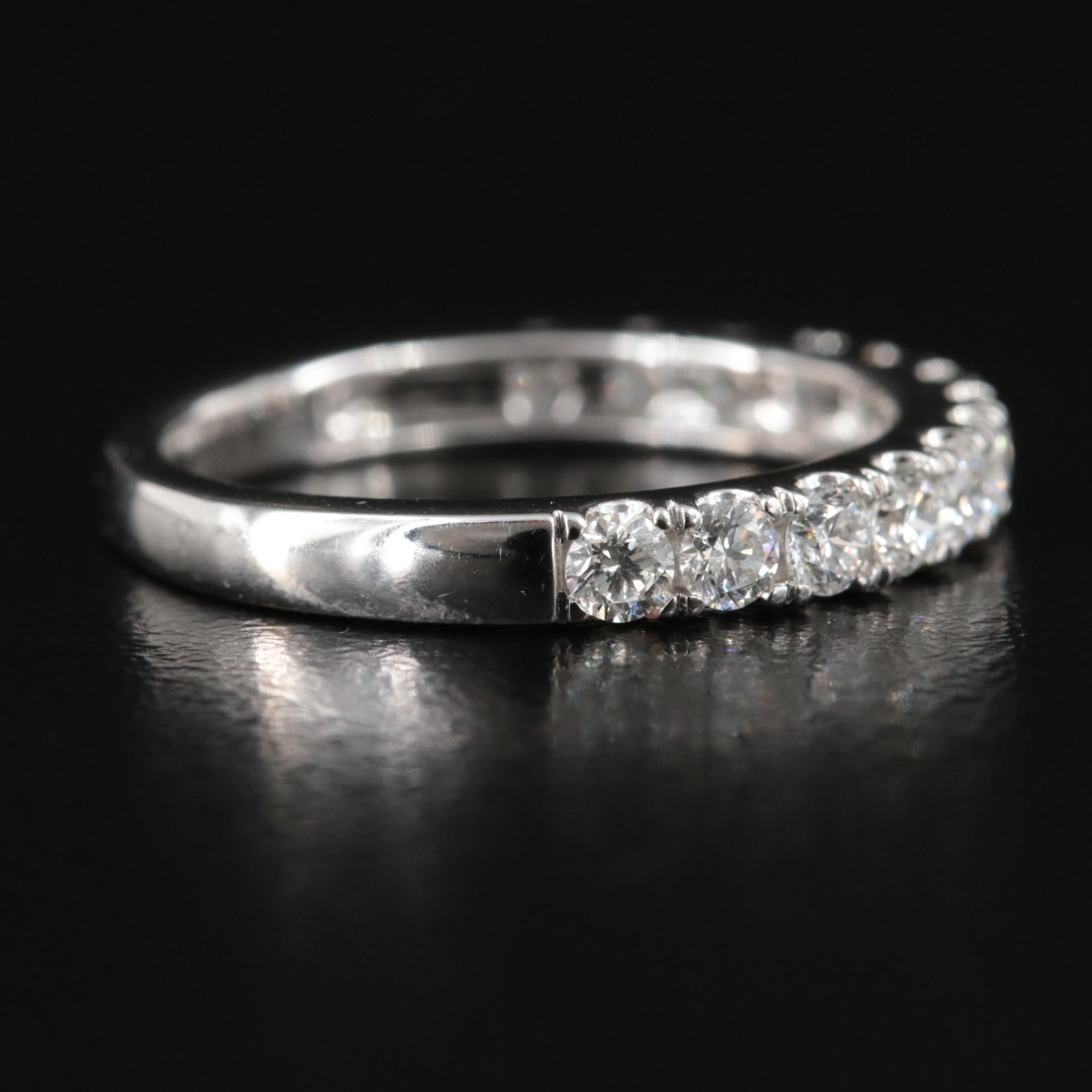 14K 0.87 CTW Lab Grown Diamond Band