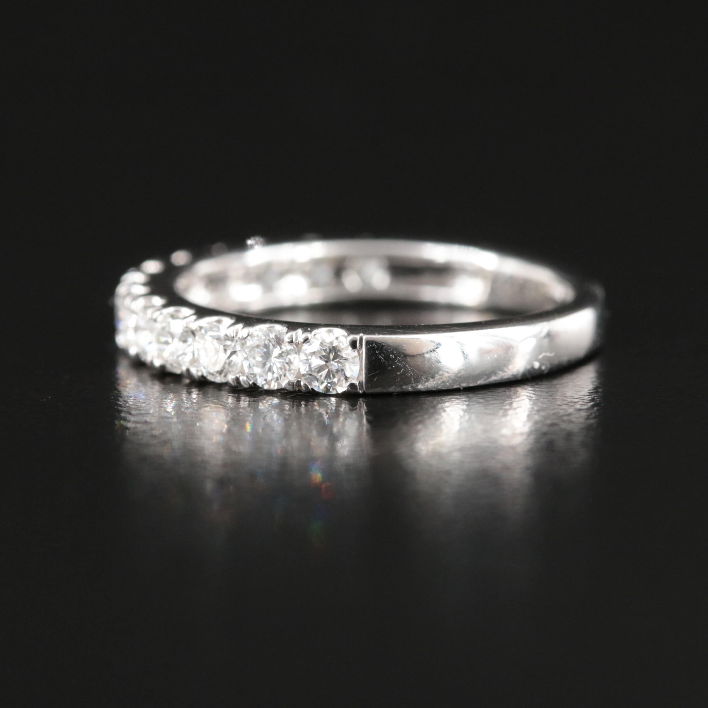 14K 0.87 CTW Lab Grown Diamond Band