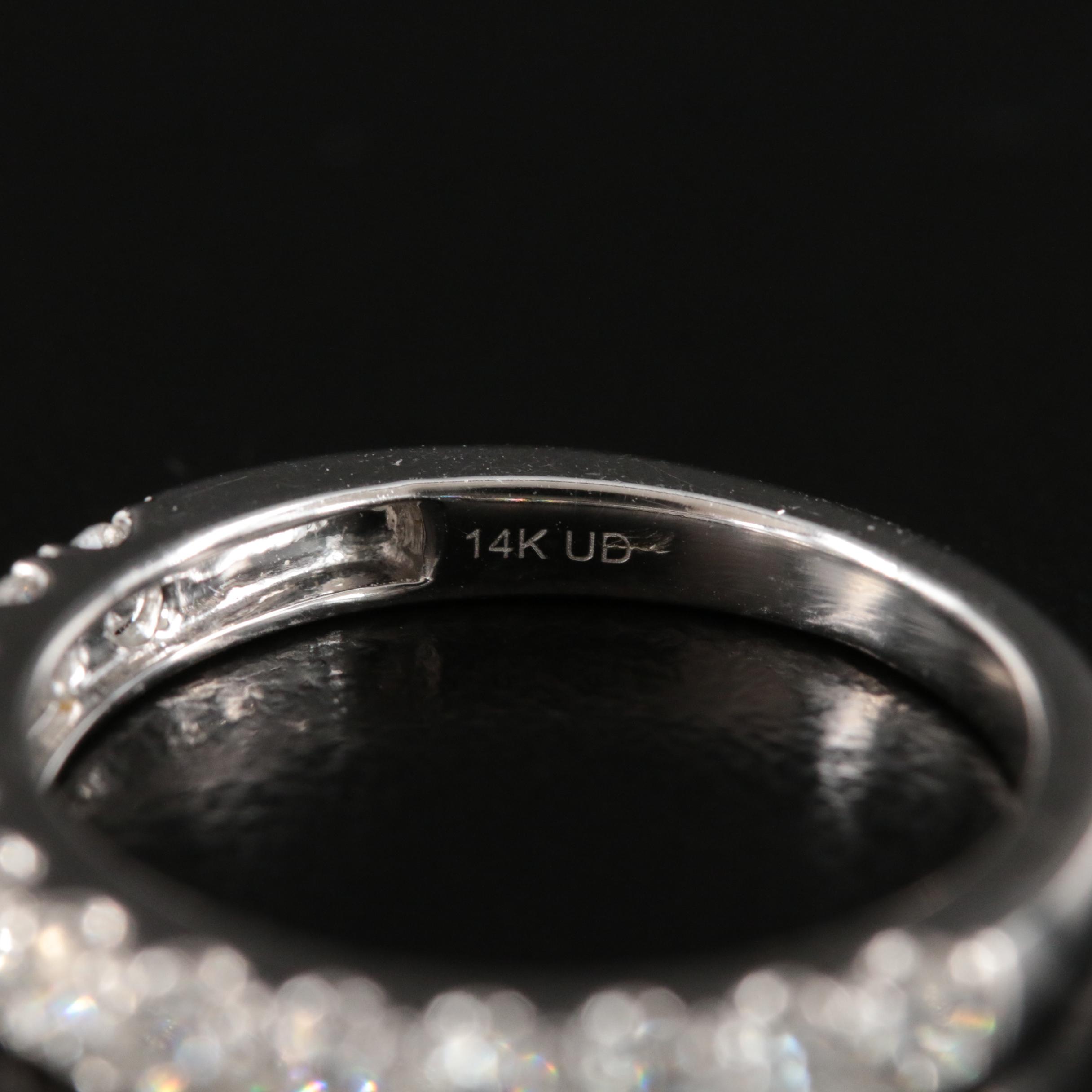 14K 0.87 CTW Lab Grown Diamond Band