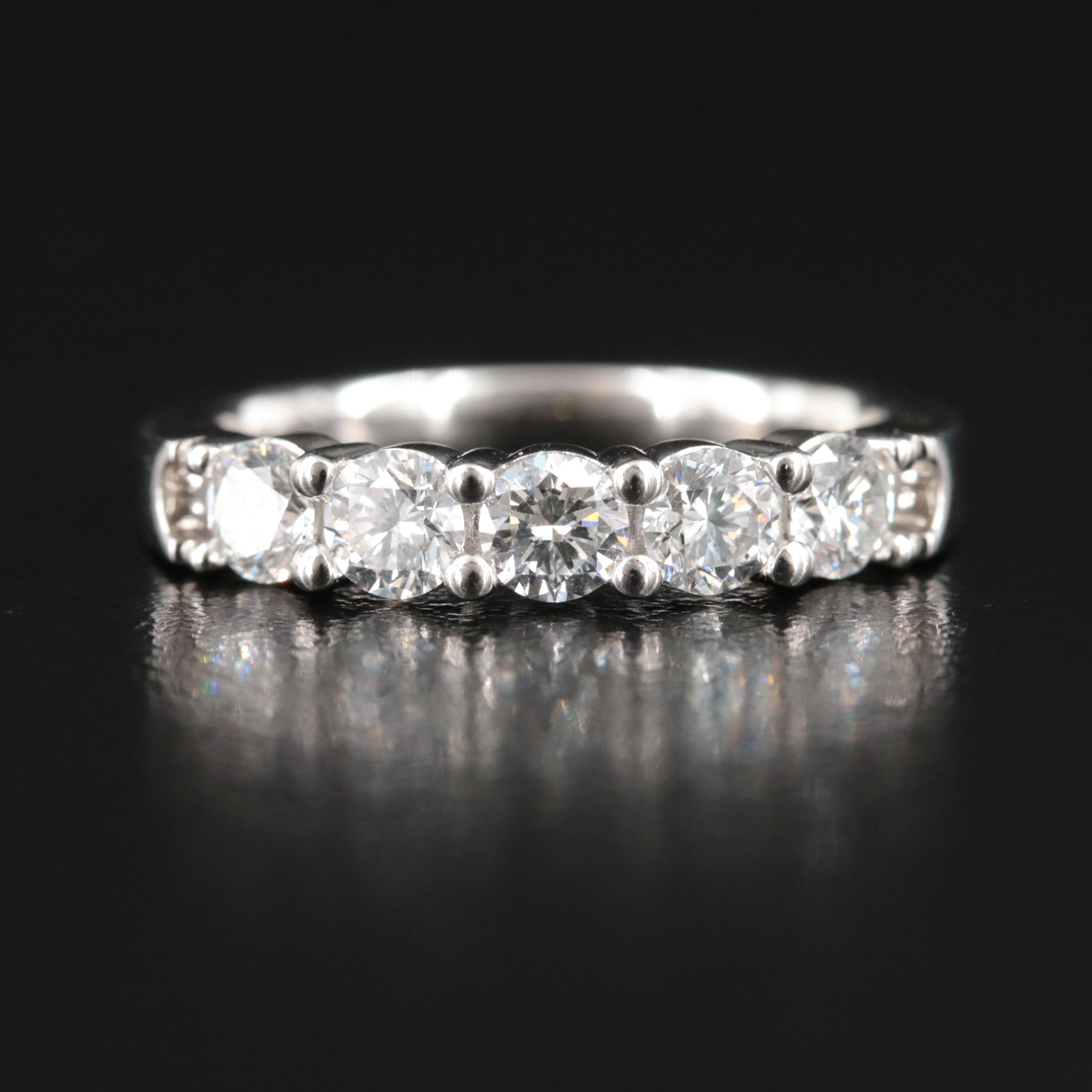 10K 0.95 CTW Lab Grown Diamond Band