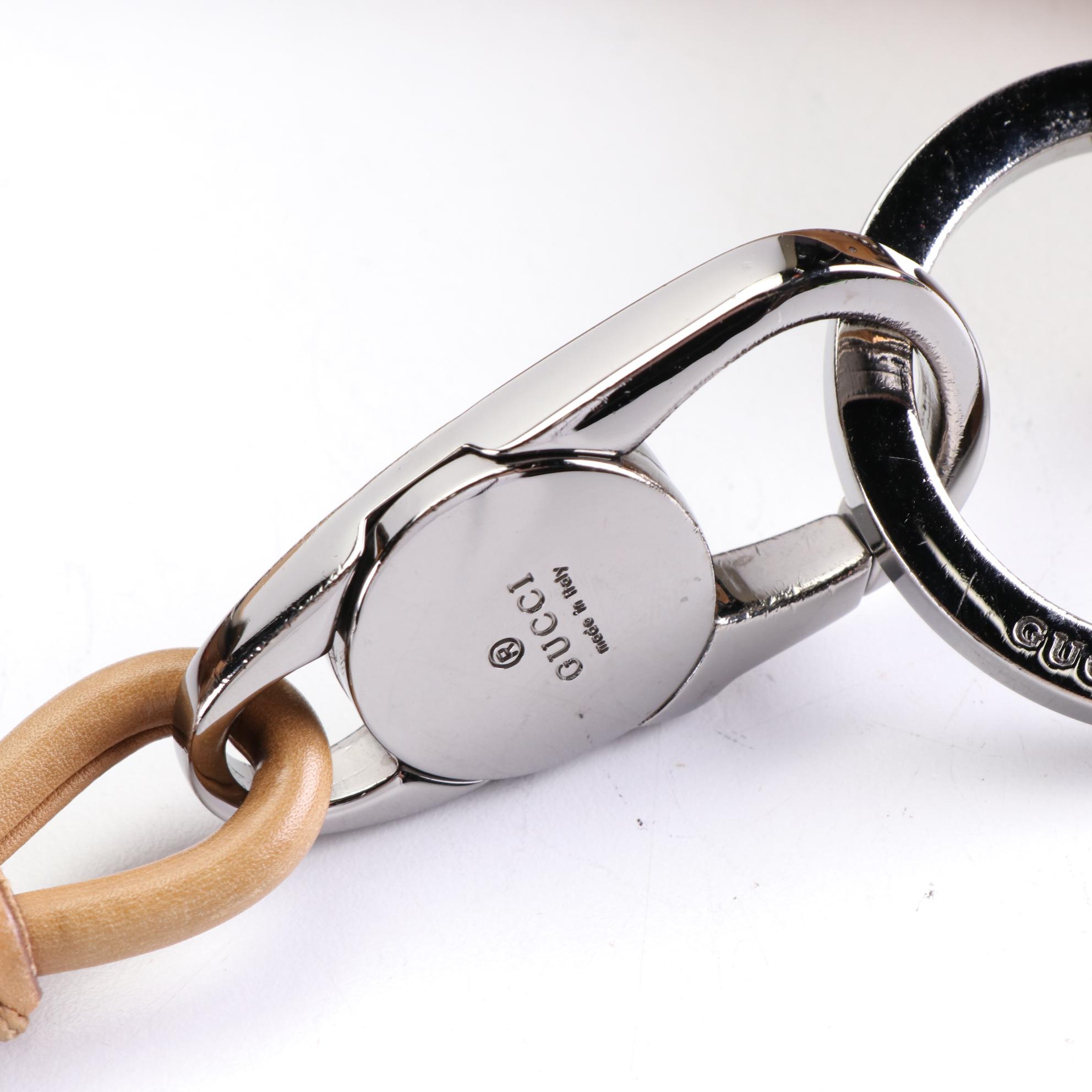 Gucci Large Crescent Shoulder Bag in Leather