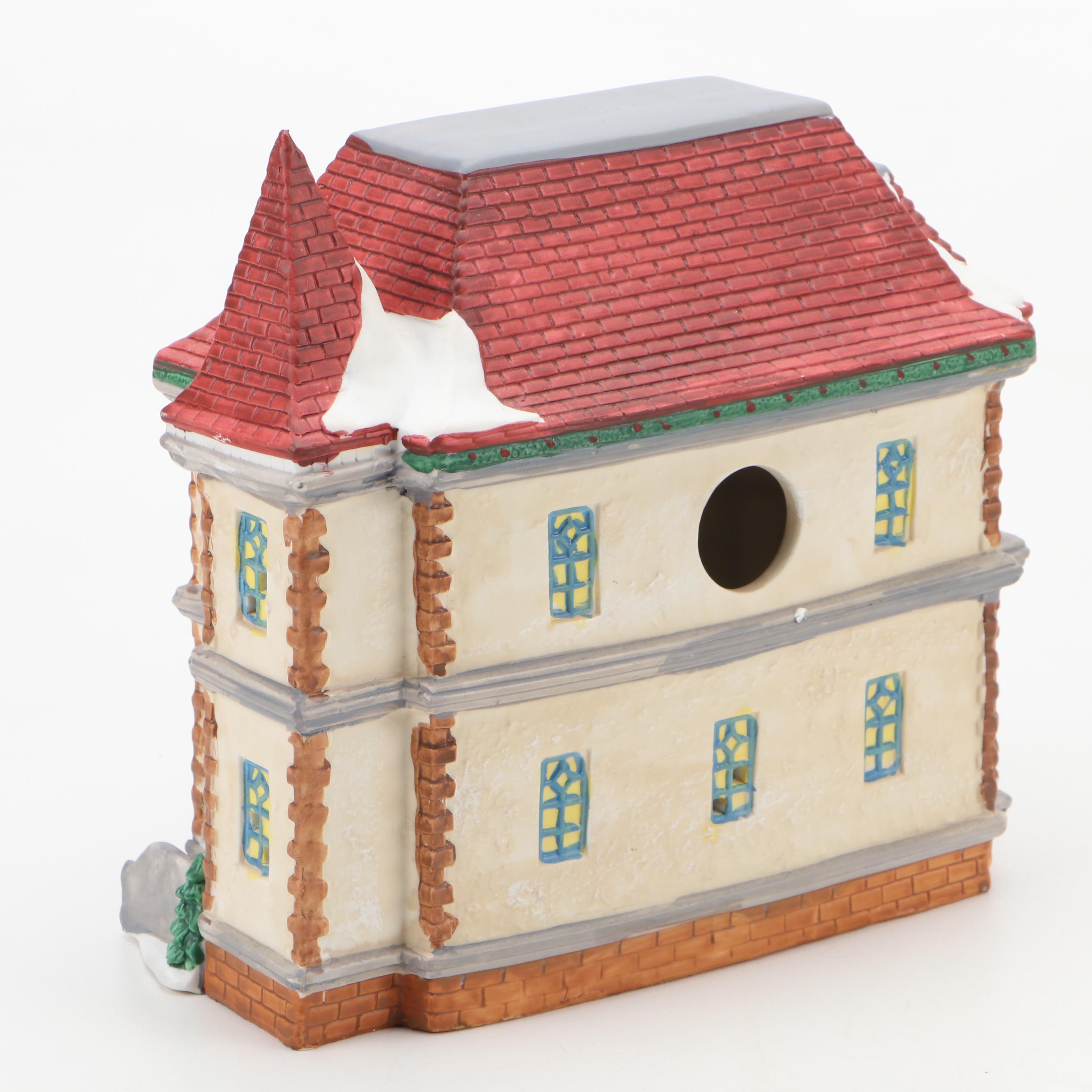St. Nicholas Square and Other Porcelain Christmas Buildings and Accessories
