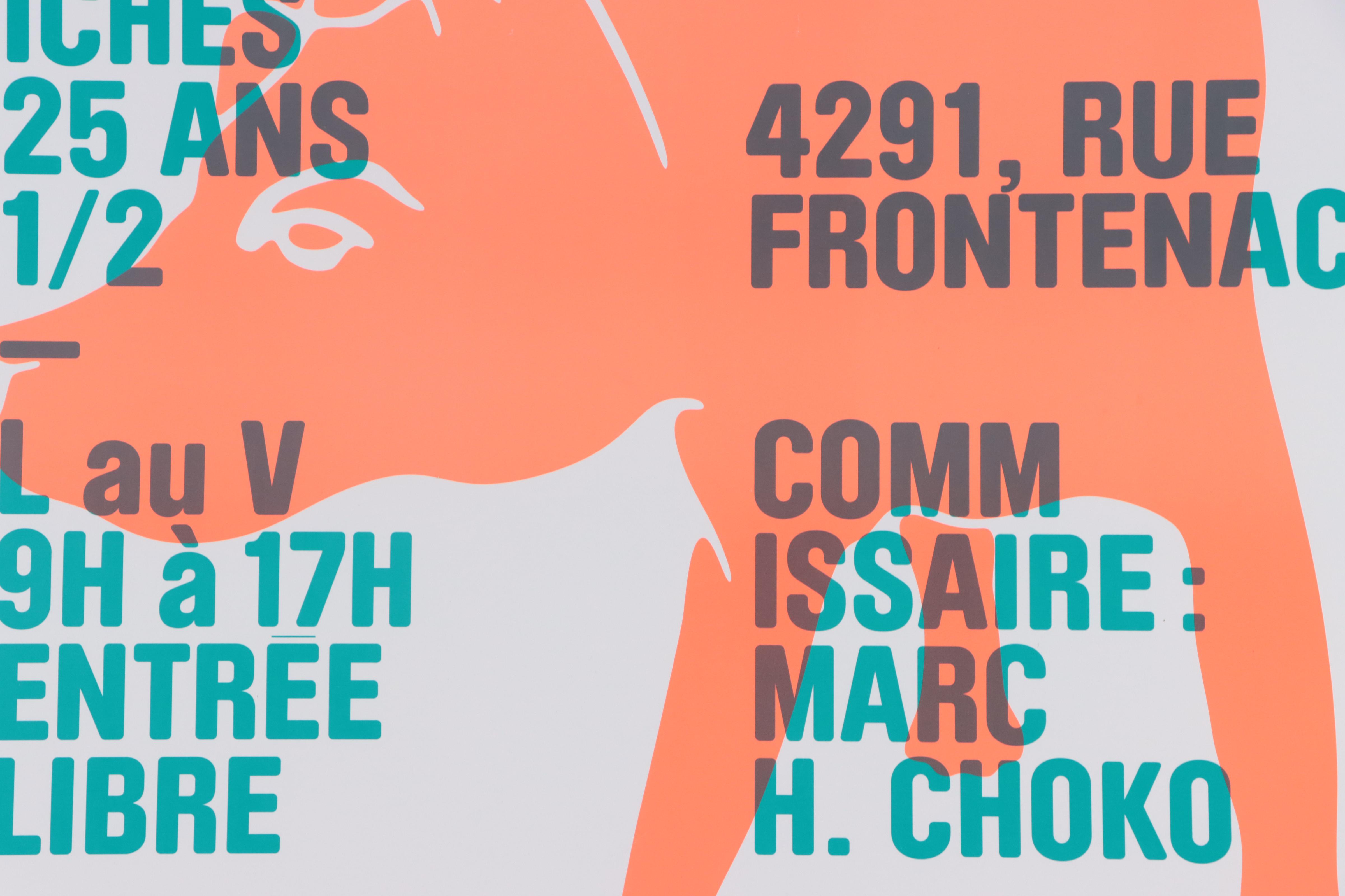 Publicité Sauvage Digital Print Exhibition Poster