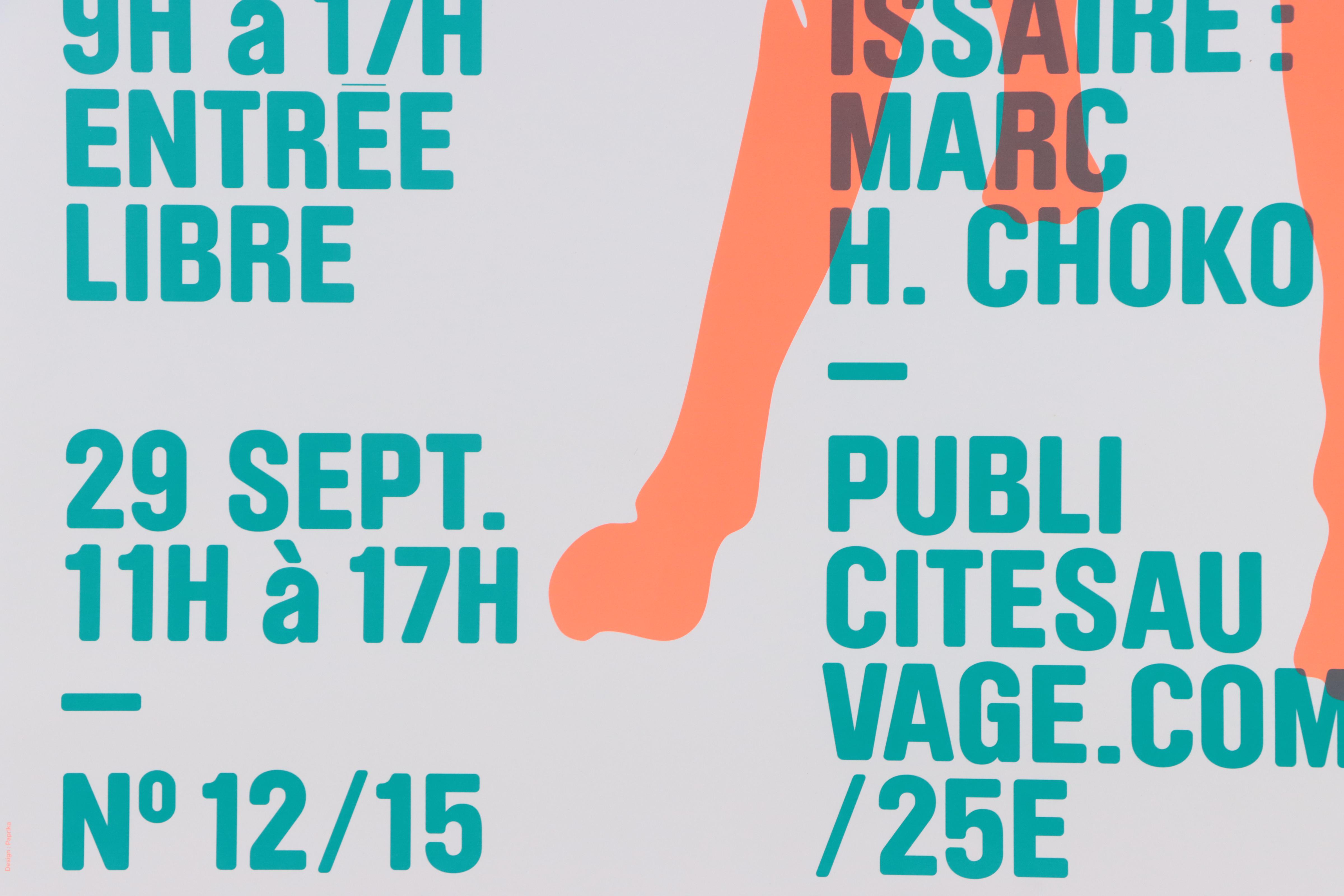 Publicité Sauvage Digital Print Exhibition Poster