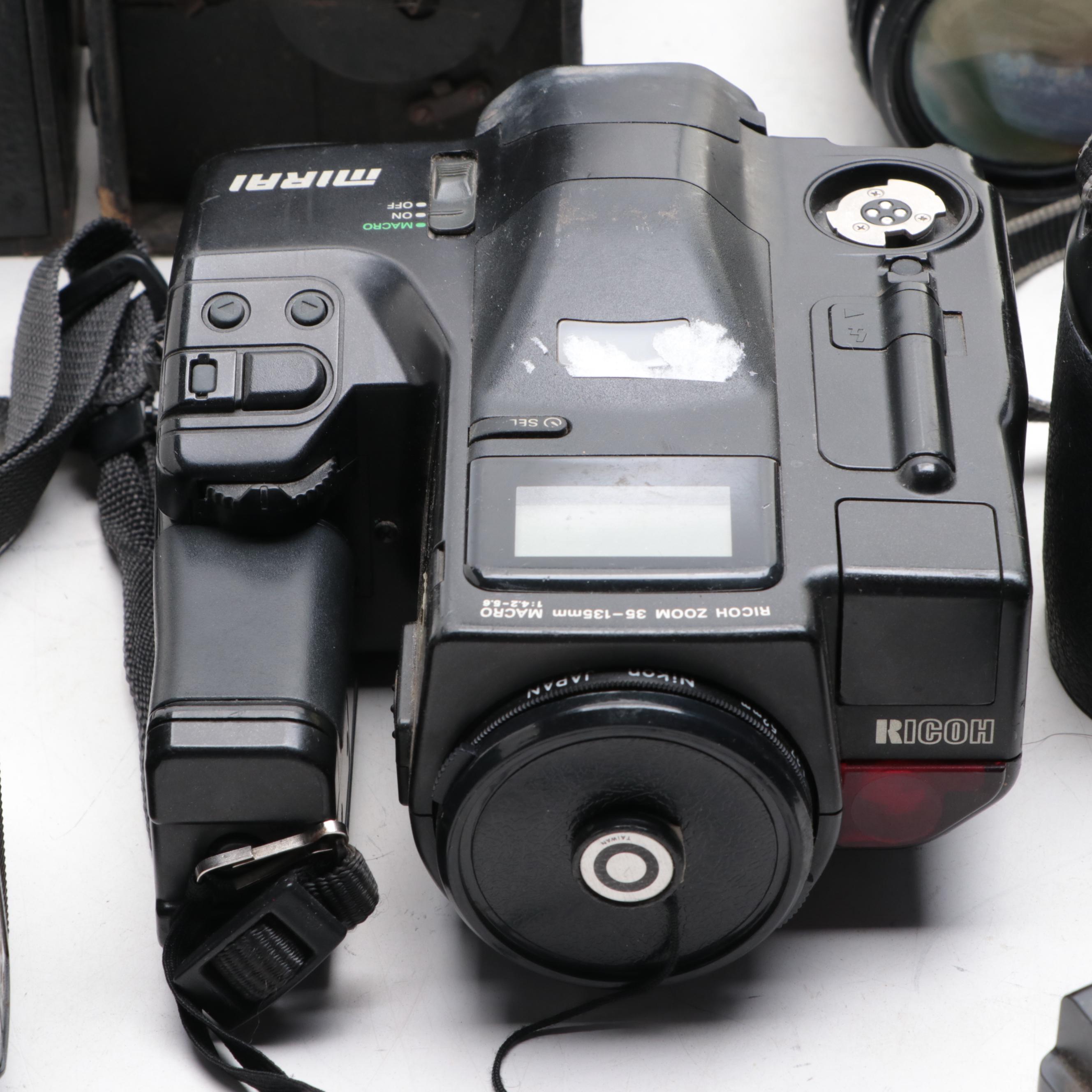 Kodak, Canon, Pentax, Ansco with Other Cameras and Accessories