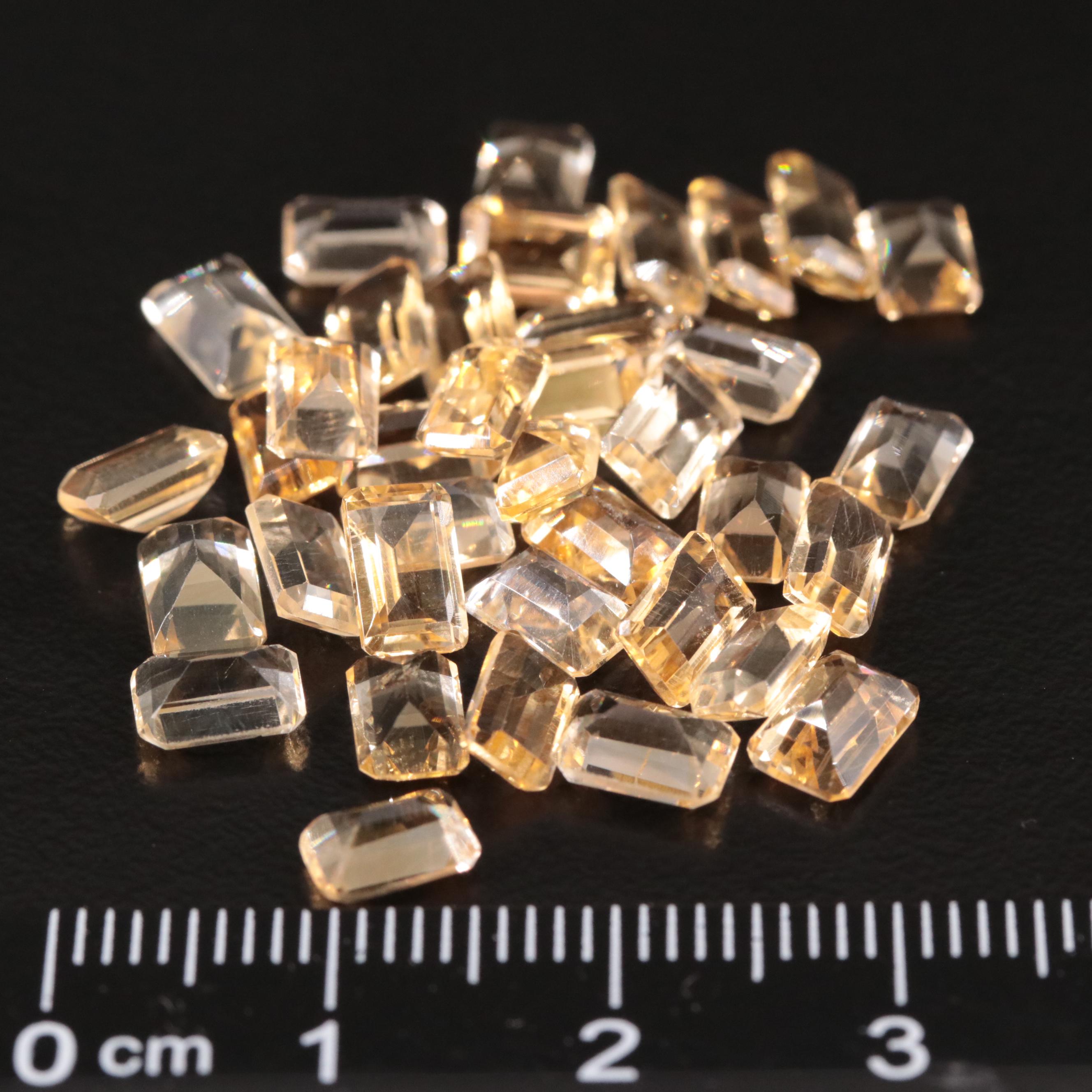 Loose 20.50 CTW Citrine Lot