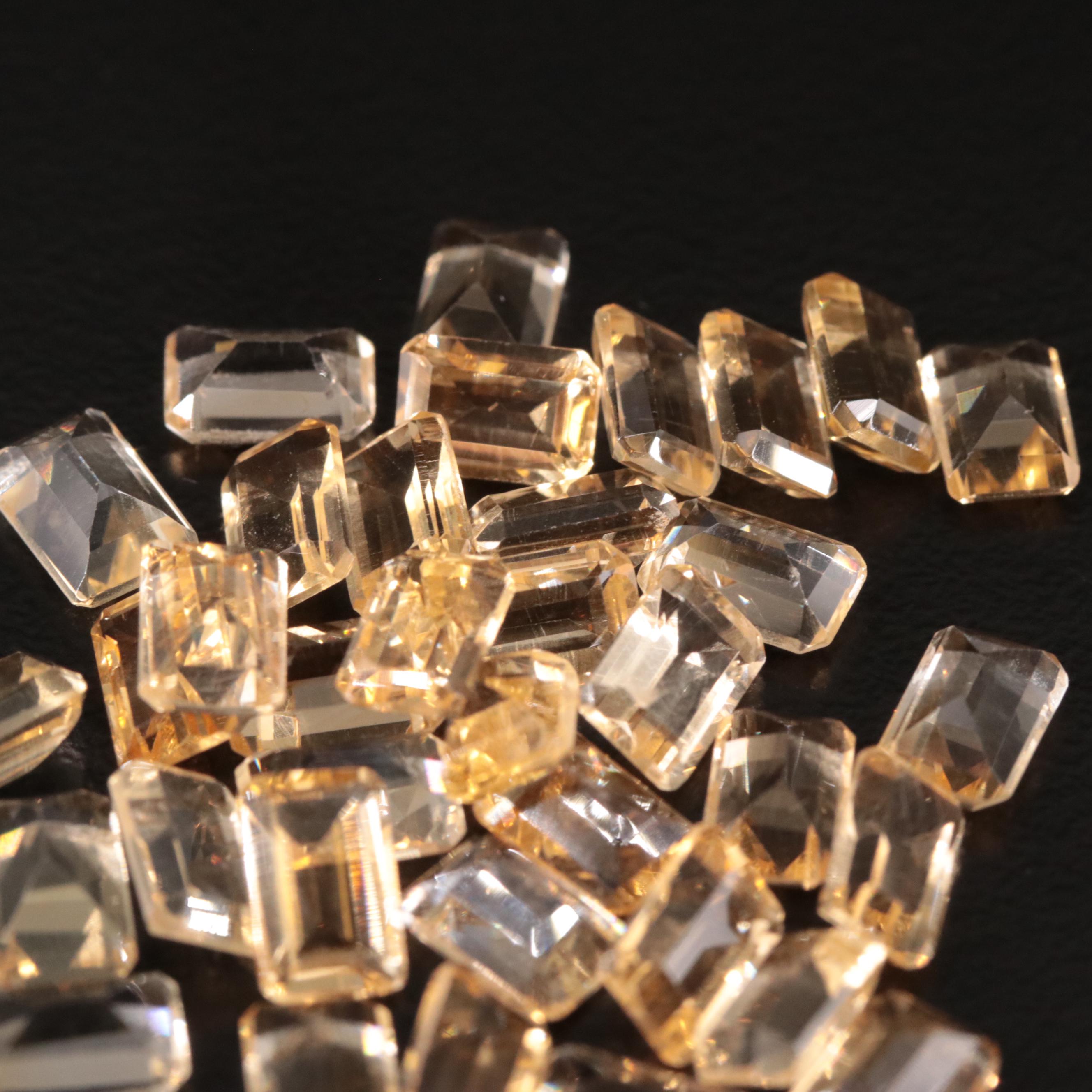 Loose 20.50 CTW Citrine Lot