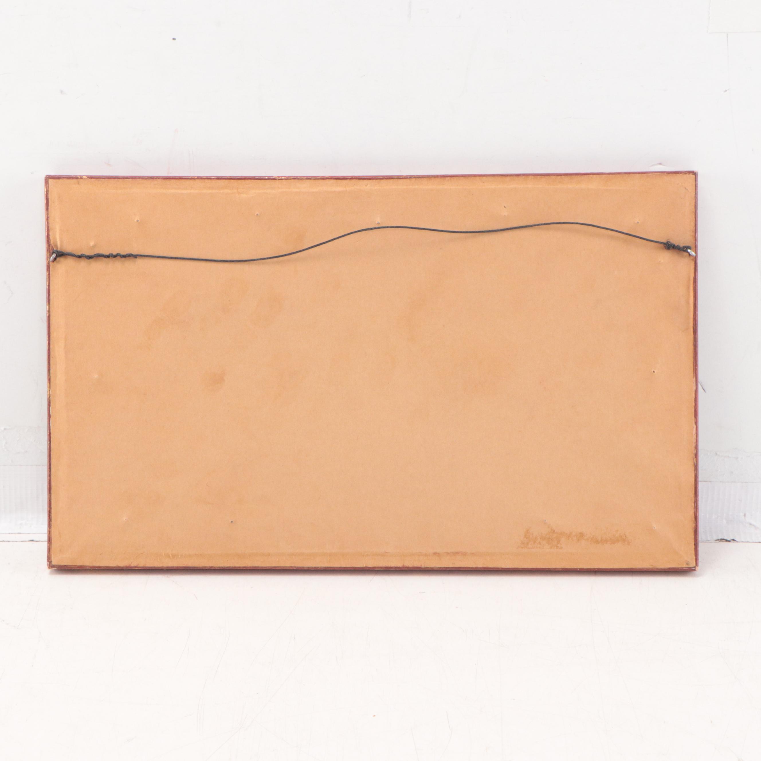 Indian Gujarat Illuminated Manuscript Page