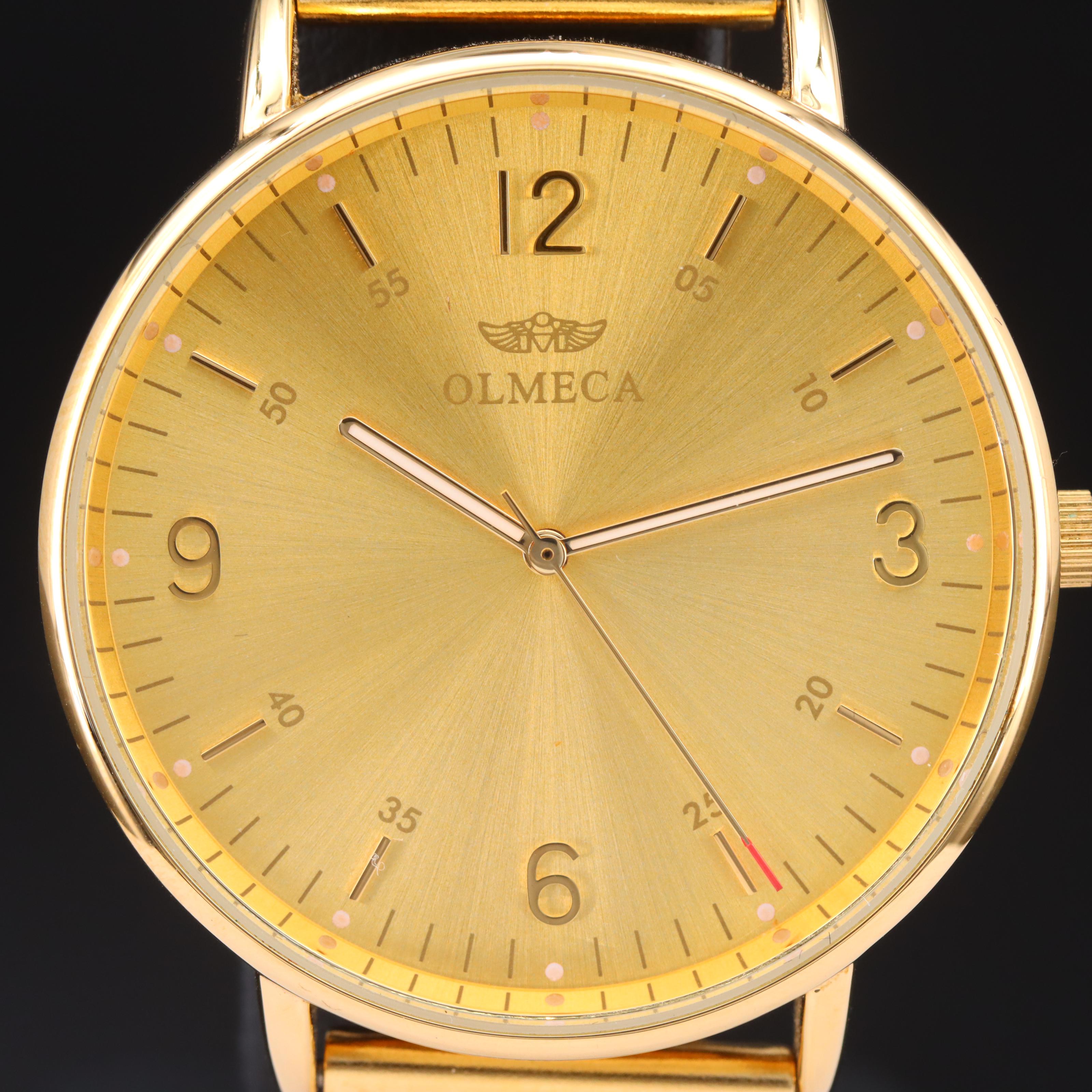 Olmeca and CRRJU Quartz Watches