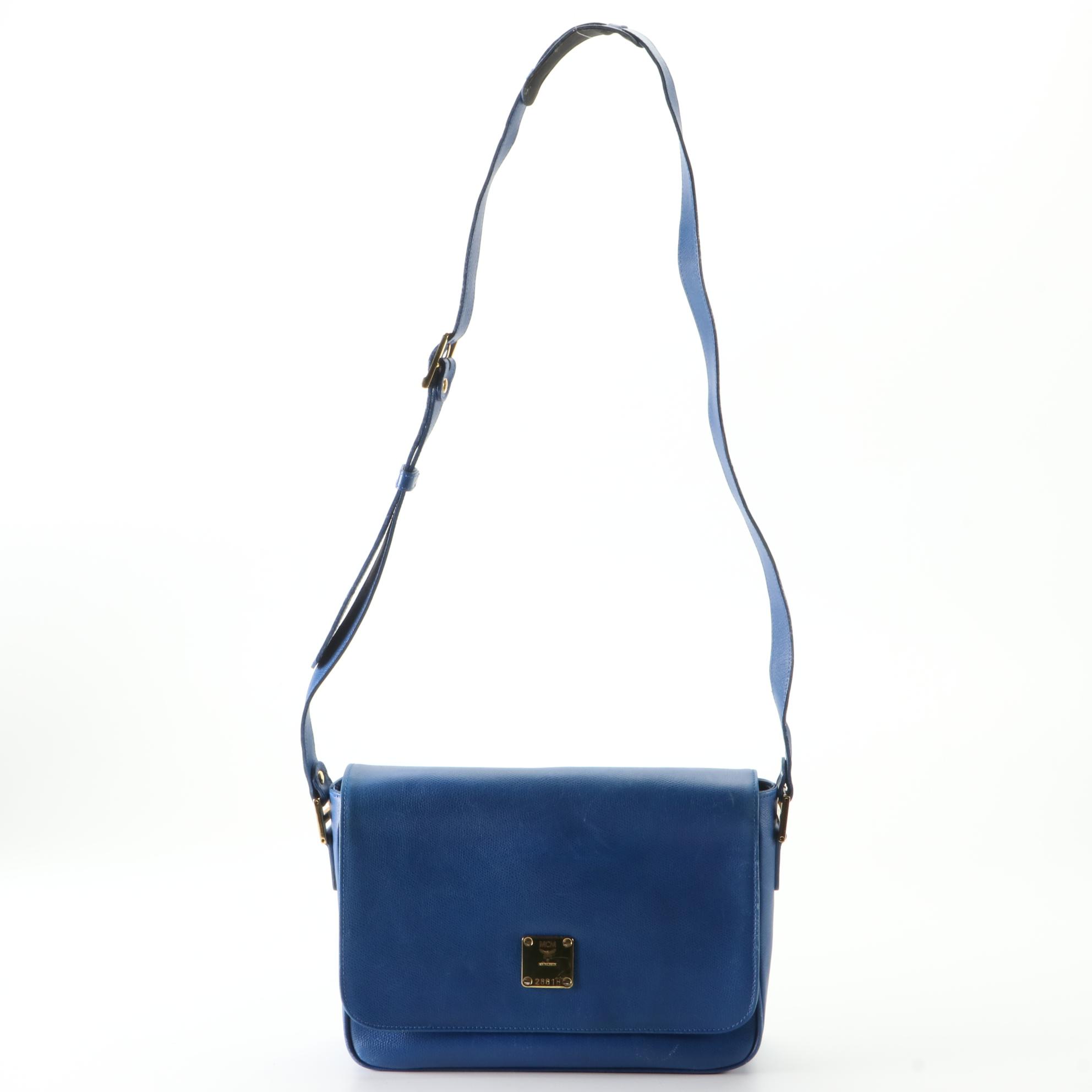 MCM Nature Collection Crossbody Bag in Grained Leather