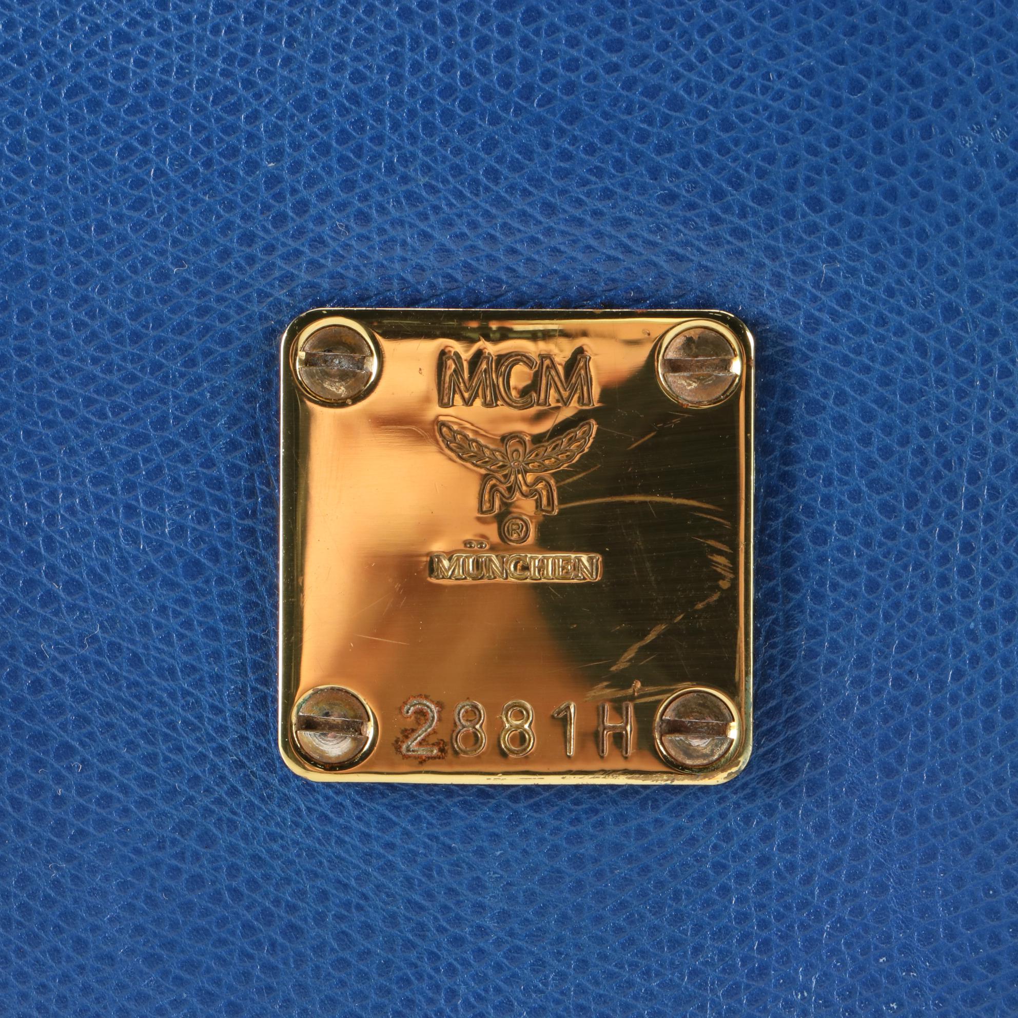 MCM Nature Collection Crossbody Bag in Grained Leather