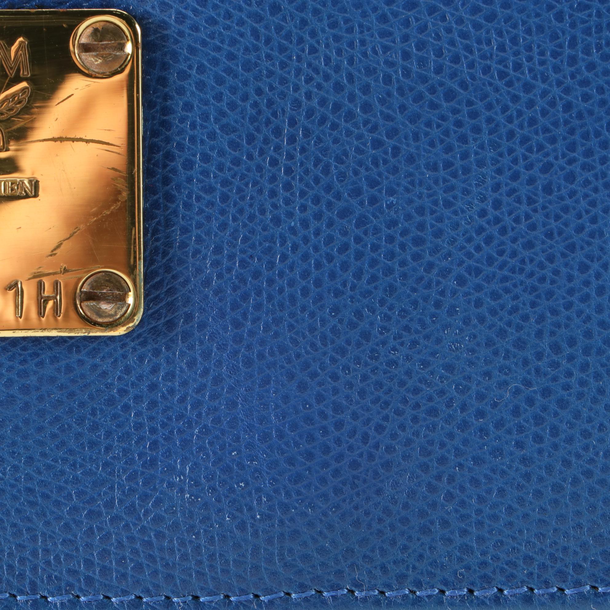 MCM Nature Collection Crossbody Bag in Grained Leather