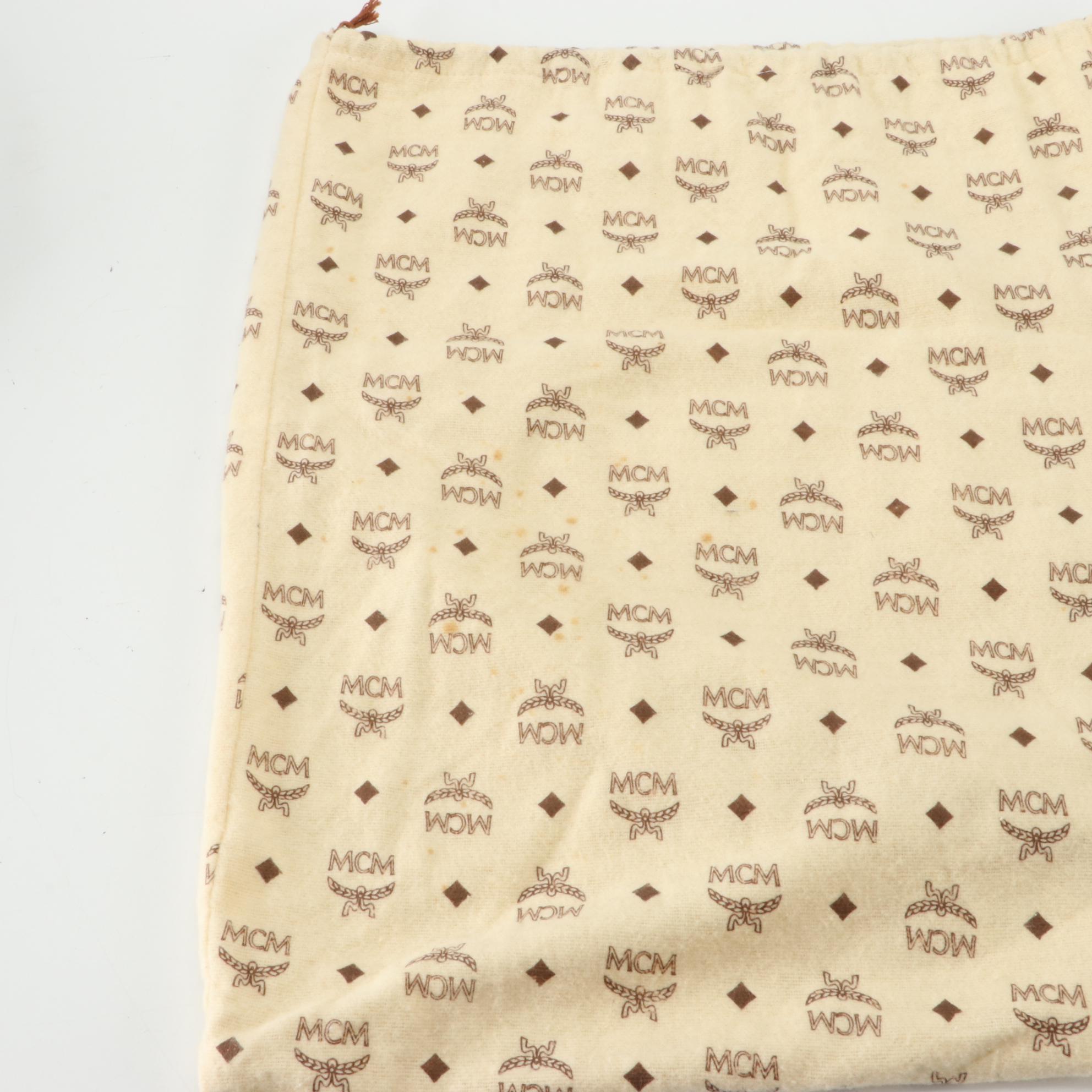 MCM Nature Collection Crossbody Bag in Grained Leather