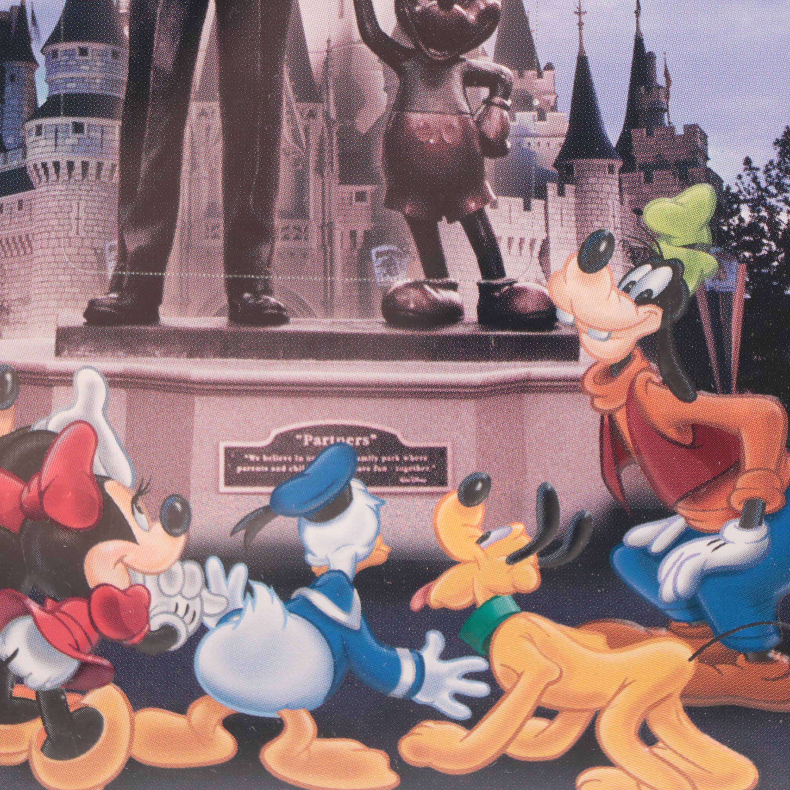 Disney Sericel "Top of the World" and Commemorative Prints, 2000