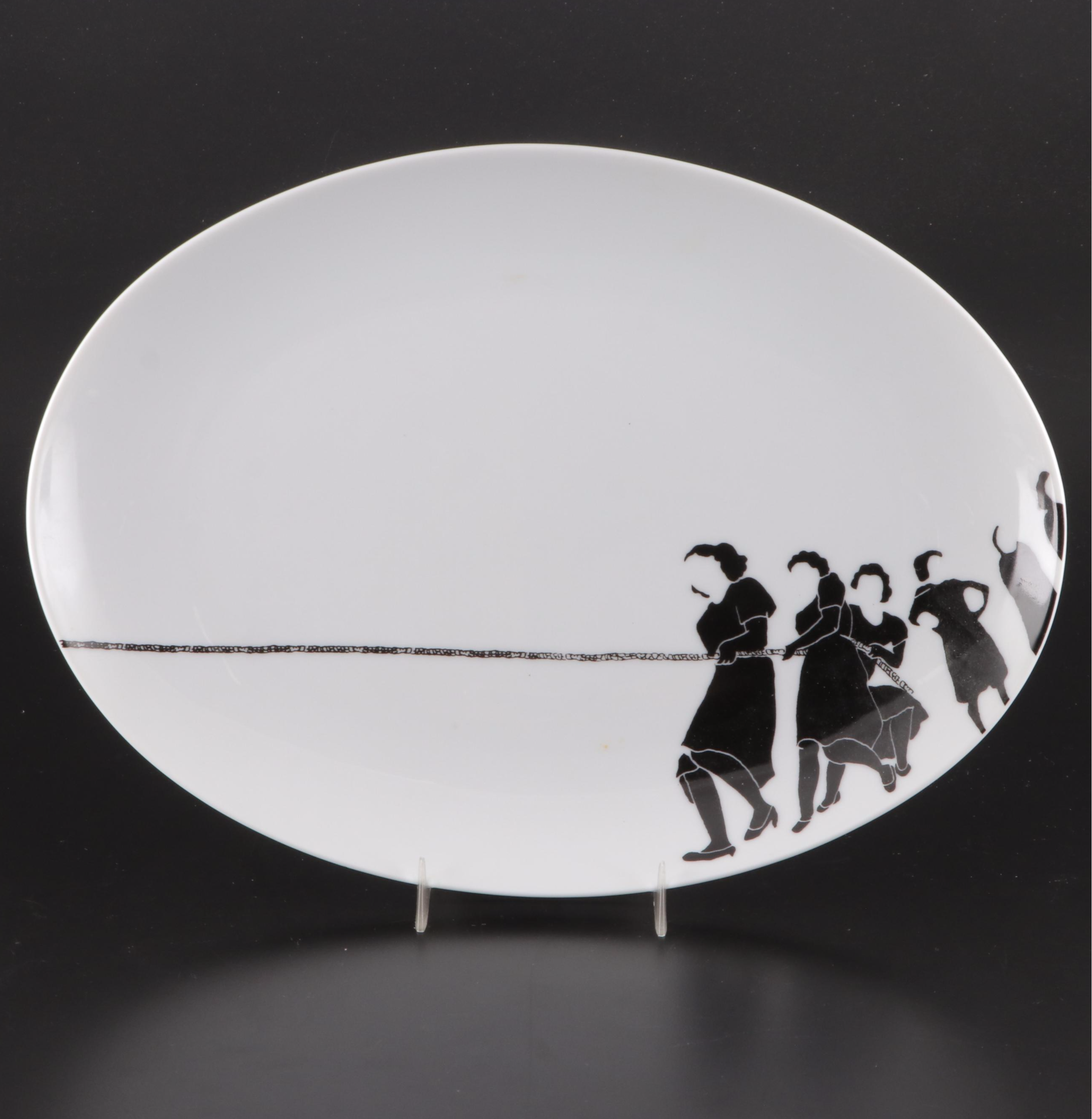 Alyson Fox for Ink Dish "Tug" and "May" Dinnerware and Serveware