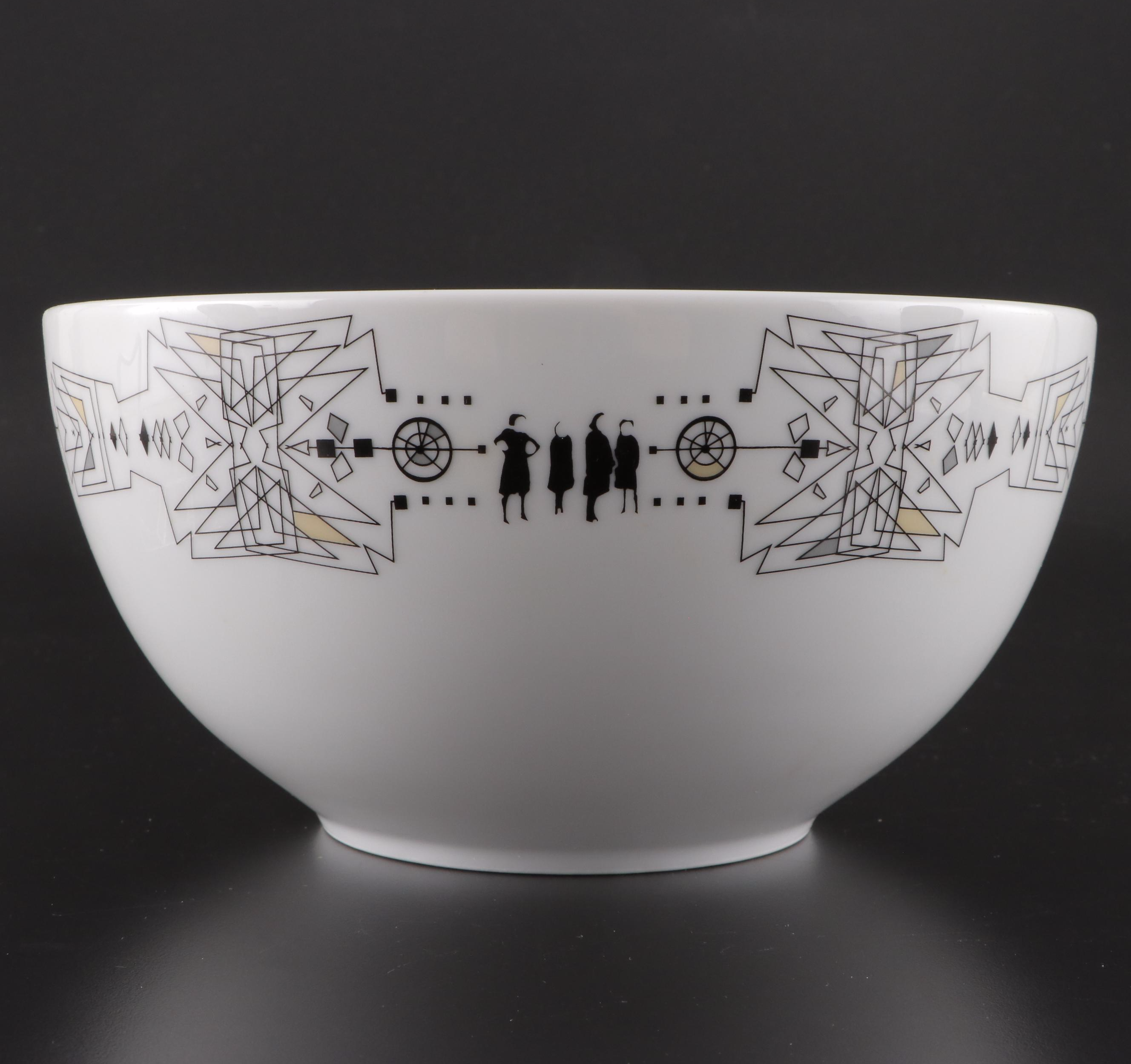 Alyson Fox for Ink Dish "Tug" and "May" Dinnerware and Serveware