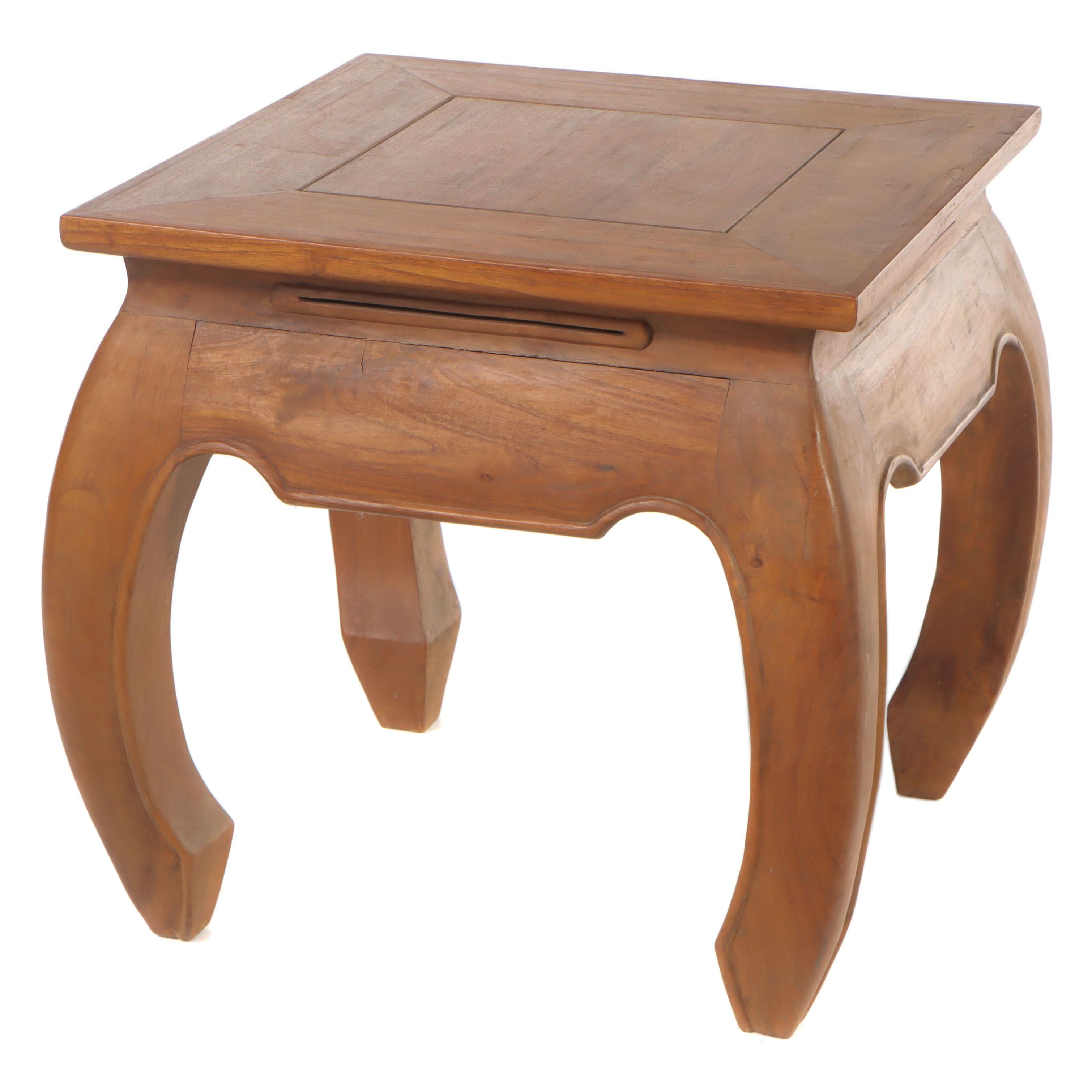 Chinese Hardwood Side Table