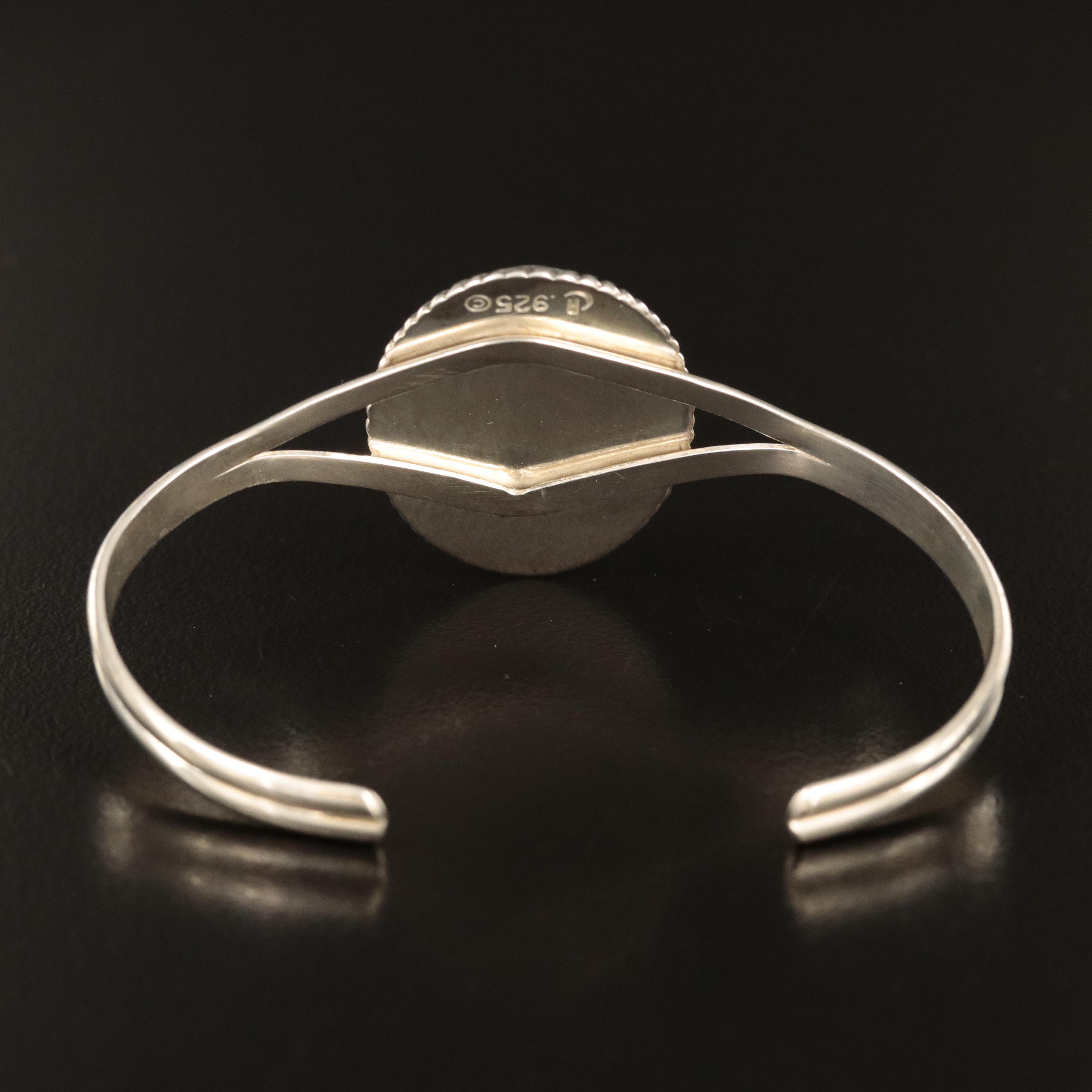 Southwestern Relios Sterling Turquoise Cuff