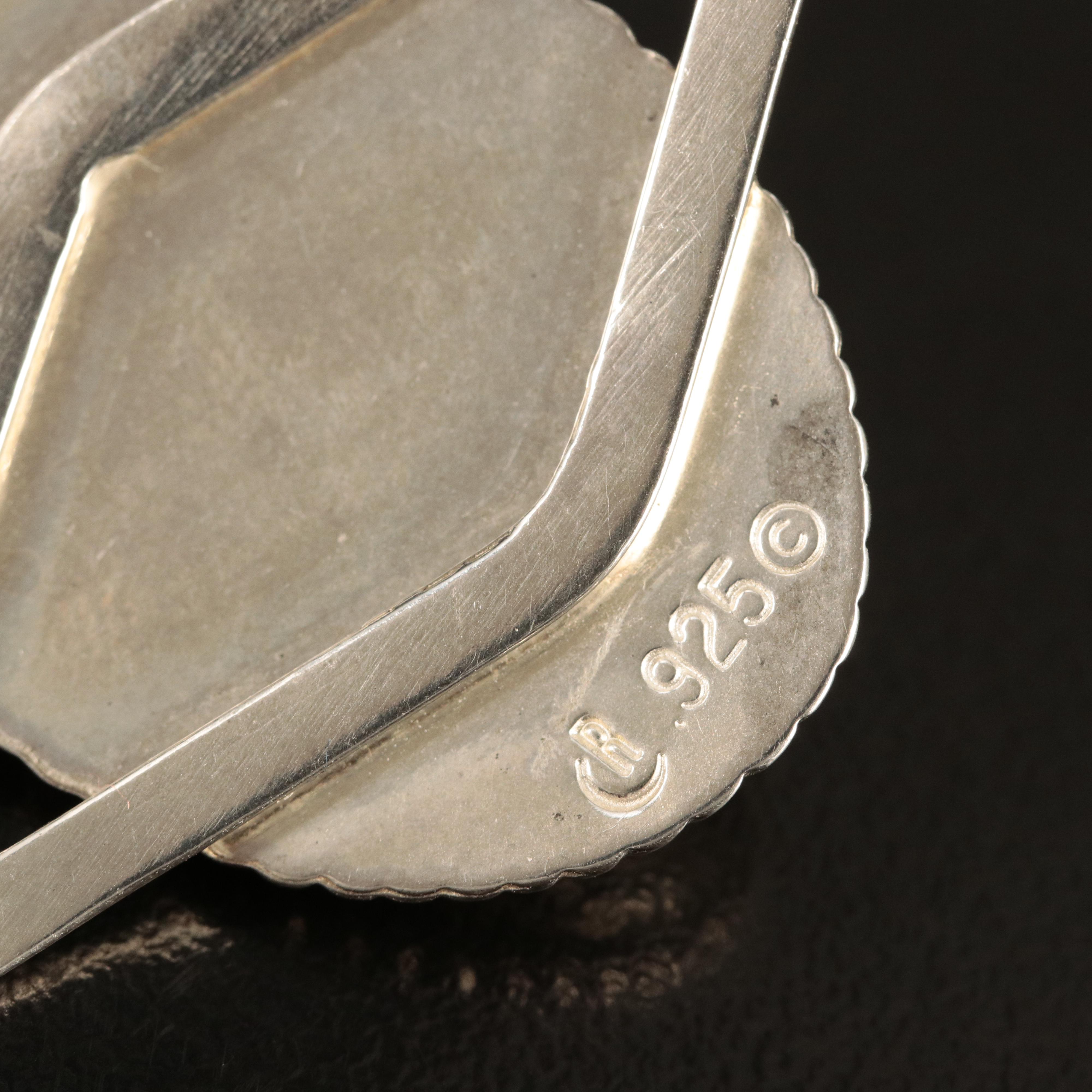 Southwestern Relios Sterling Turquoise Cuff