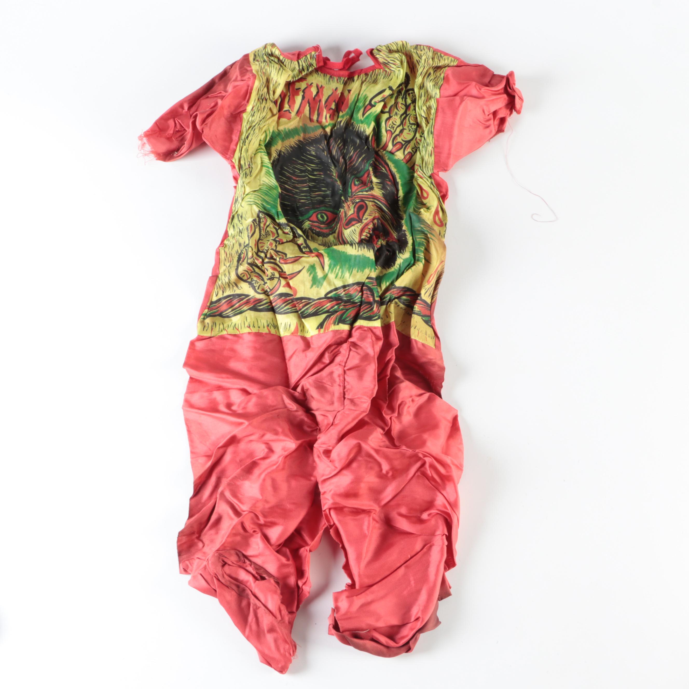 Ben Cooper Saturday's Heroes "Wolfman" Child's Halloween Costume, Late 20th C.