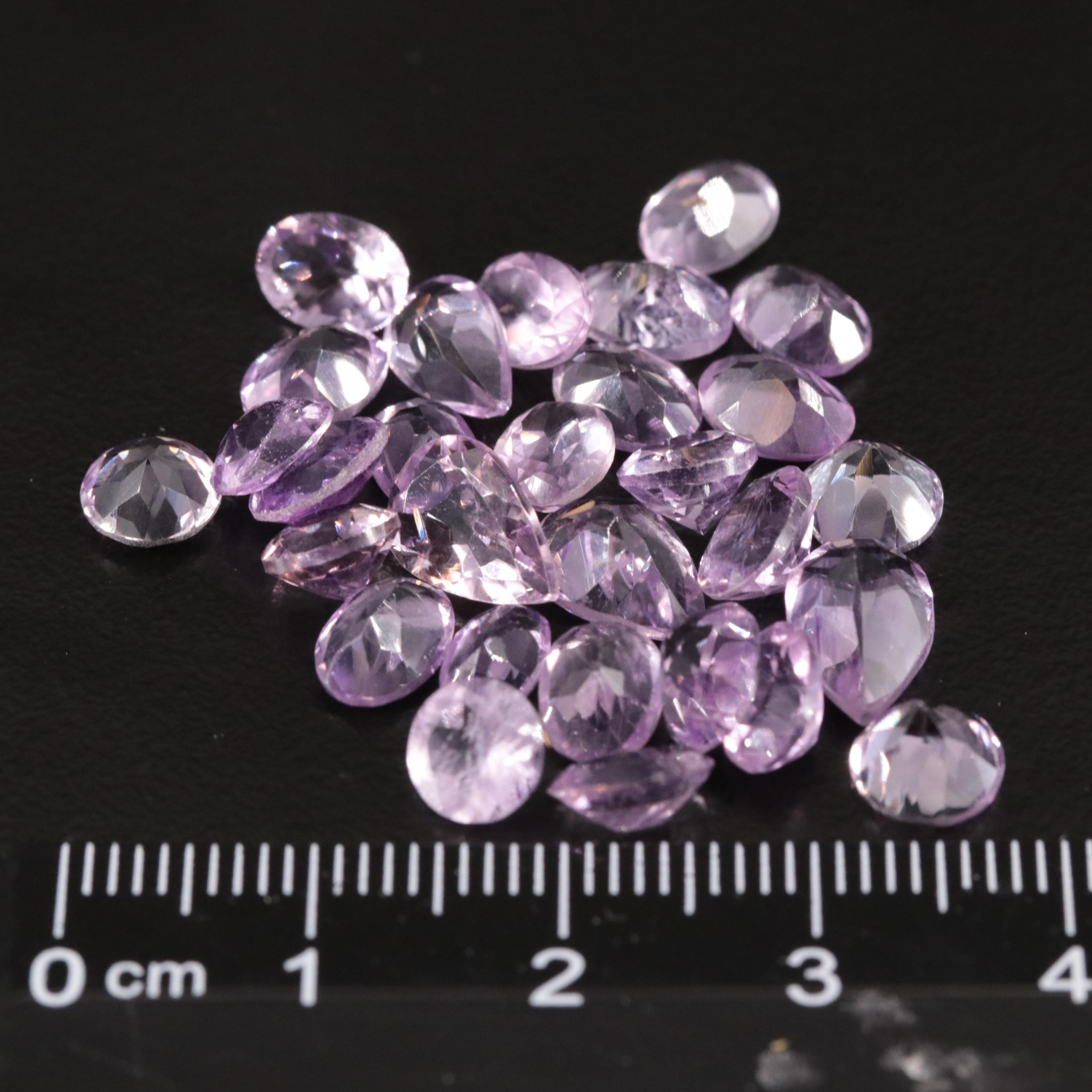 Loose 21.45 CTW Amethyst Lot