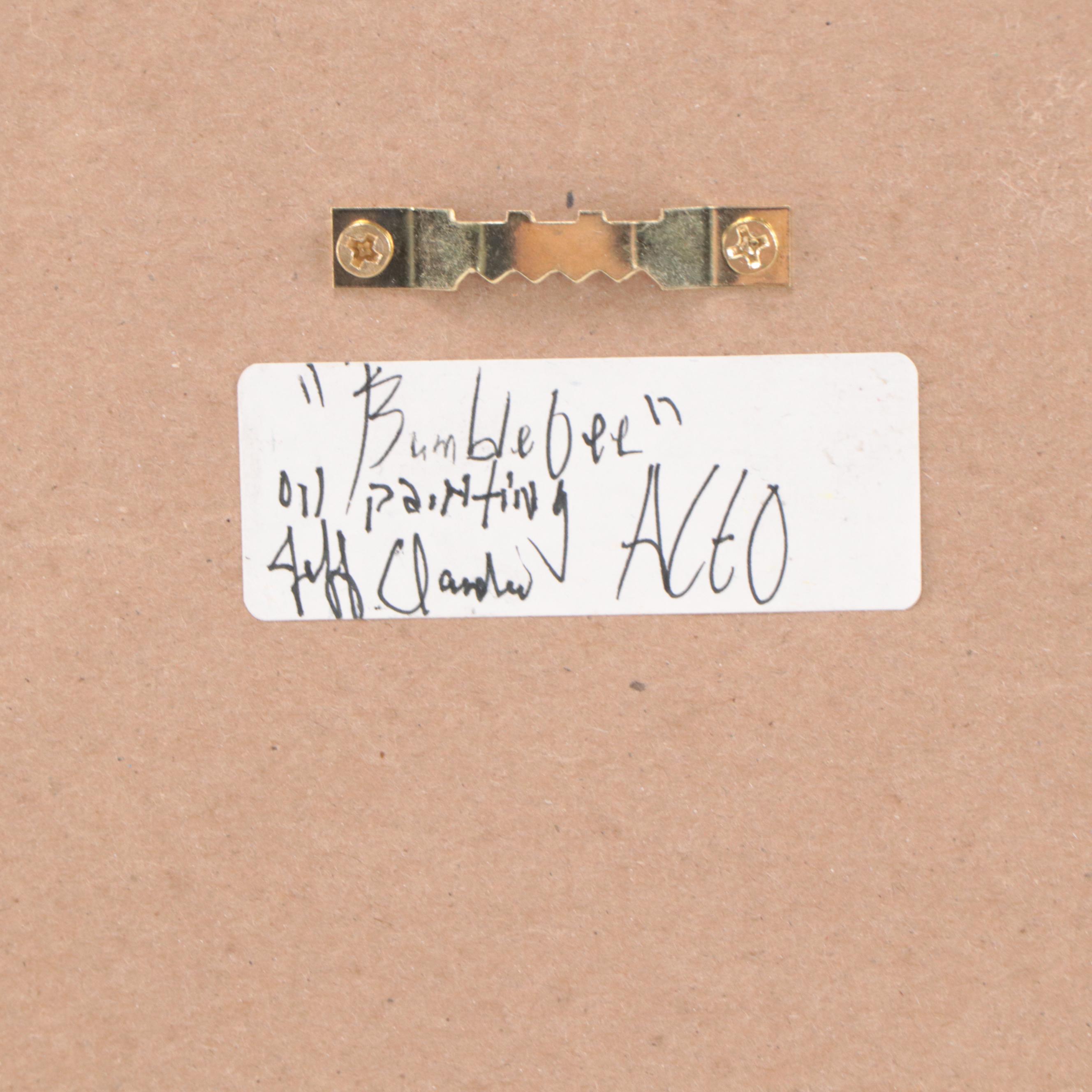 Jeff Claudio Oil Painting "Bumblebee"