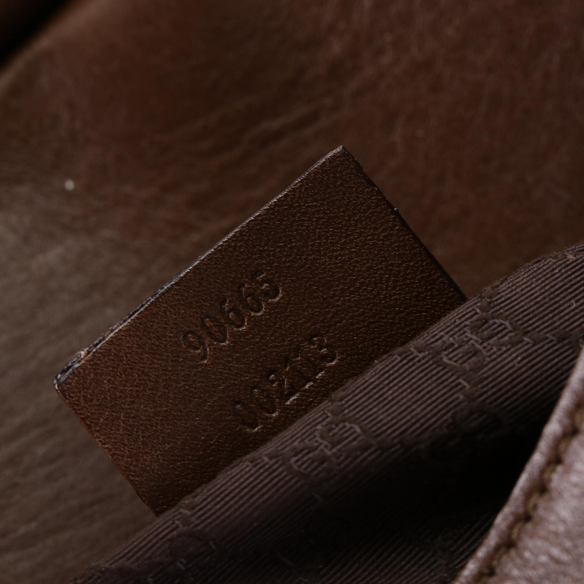 Gucci Saddle Bag in Brown Leather