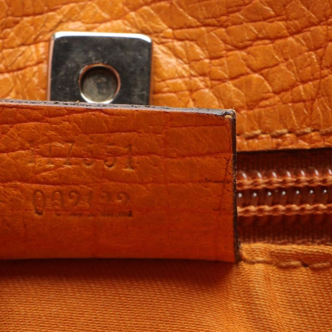 Gucci GG Supreme Canvas Tote with Leather Trim